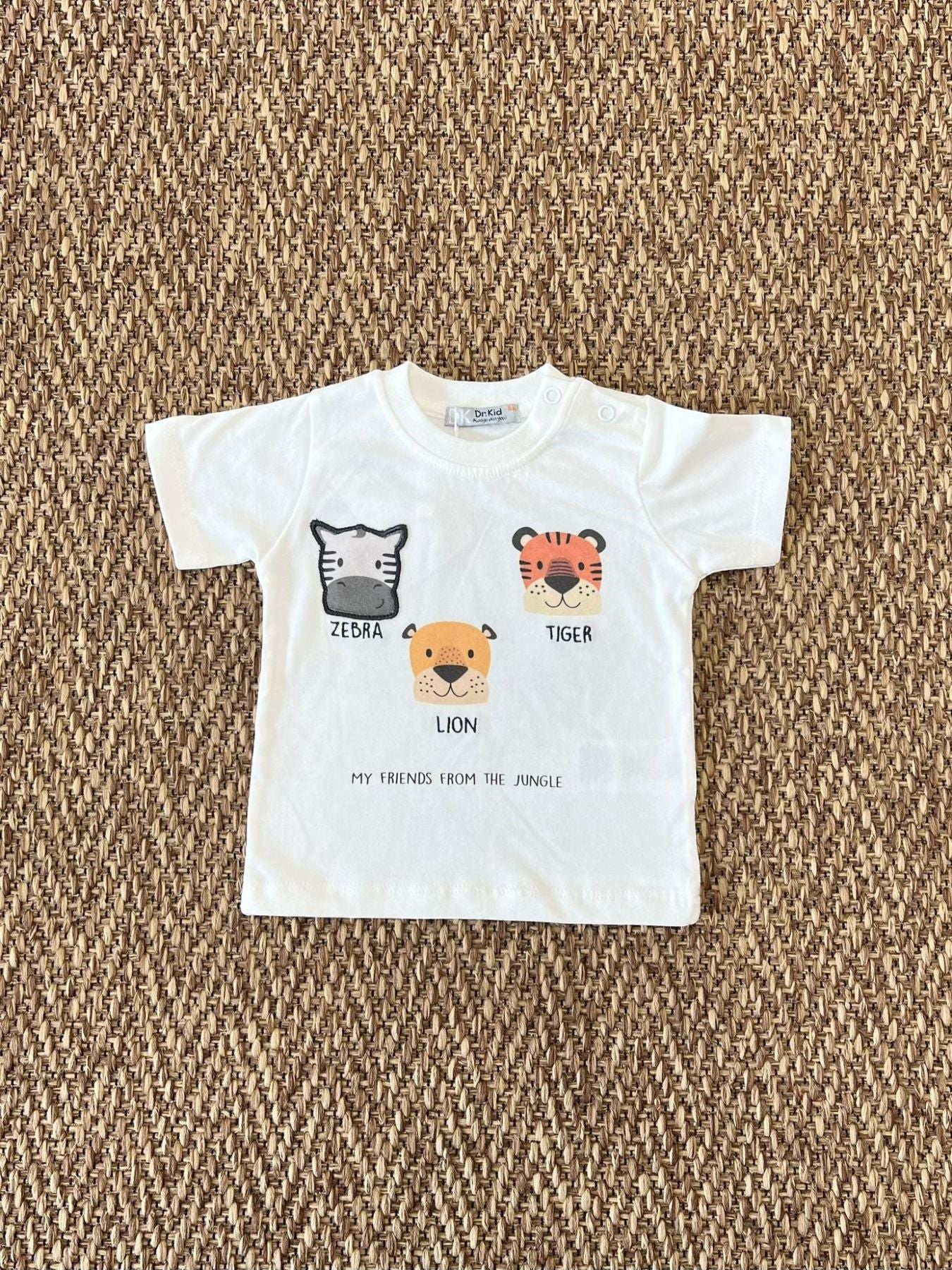 T-shirt Bimbo BIANCO DK515/PV24 - NANU' BABY