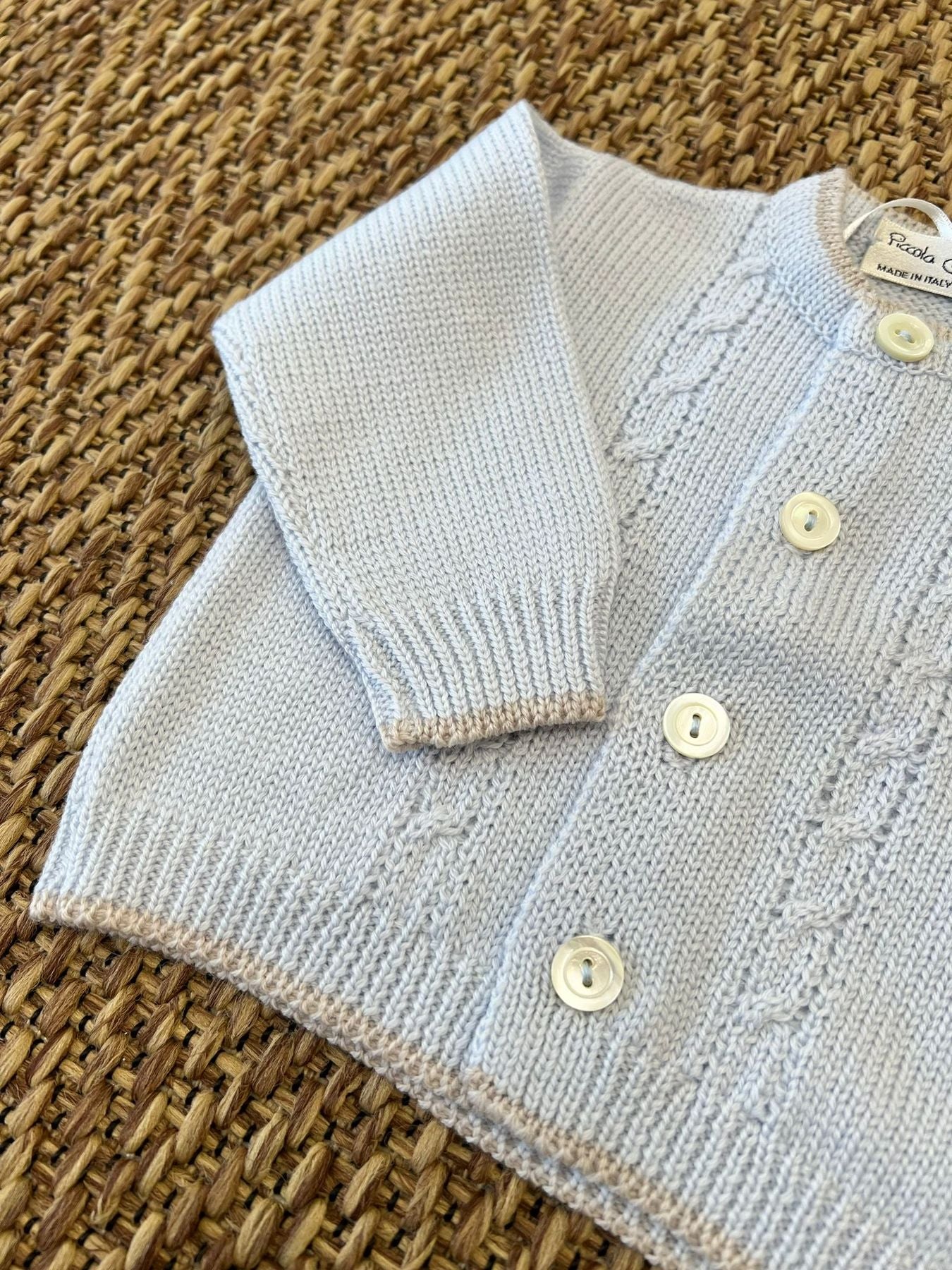 Giacchina in maglia Bimbo CIELO THIAGO/652 - NANU' BABY