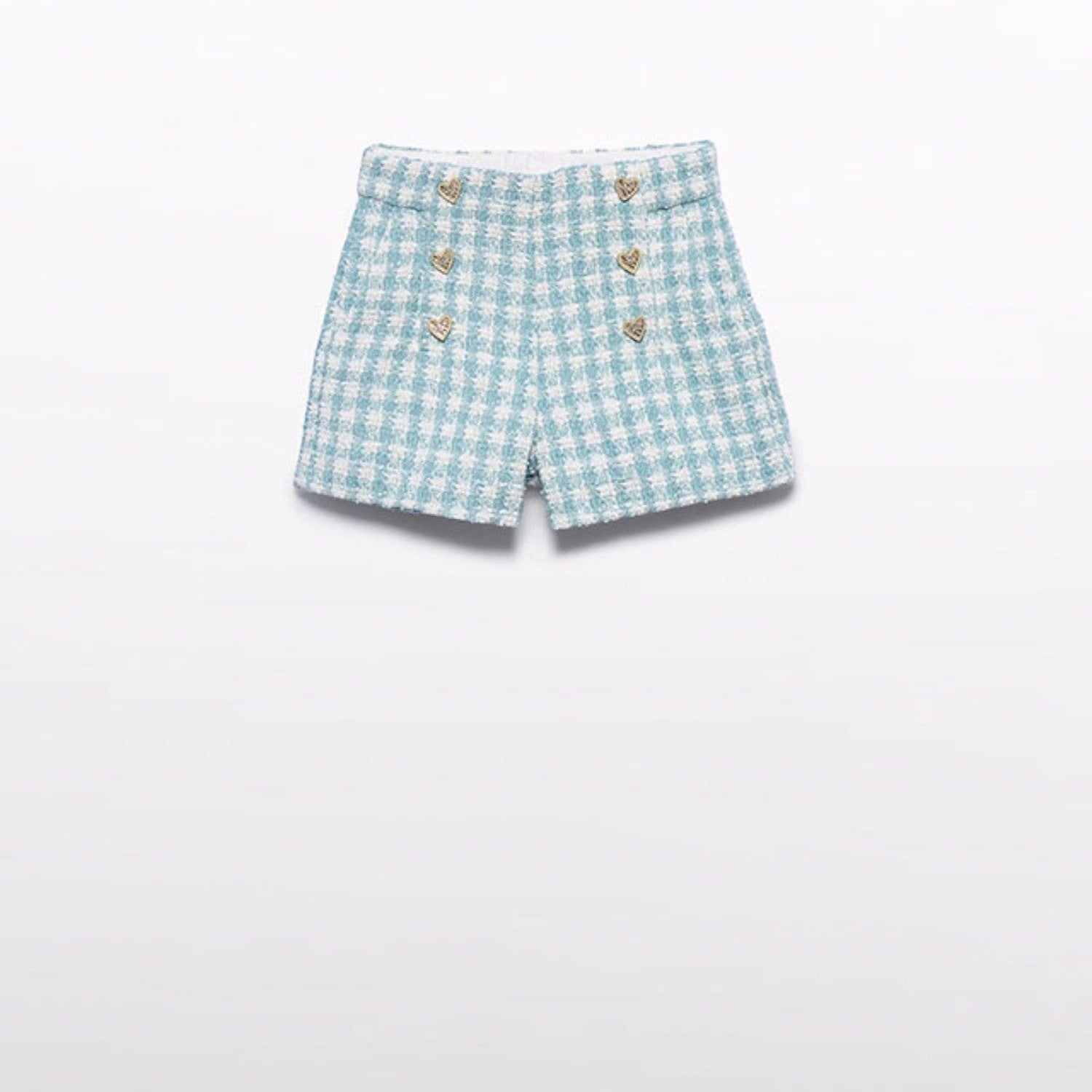 Bermuda quadri lurex Bimba Verde 5719/9 - NANU' BABY
