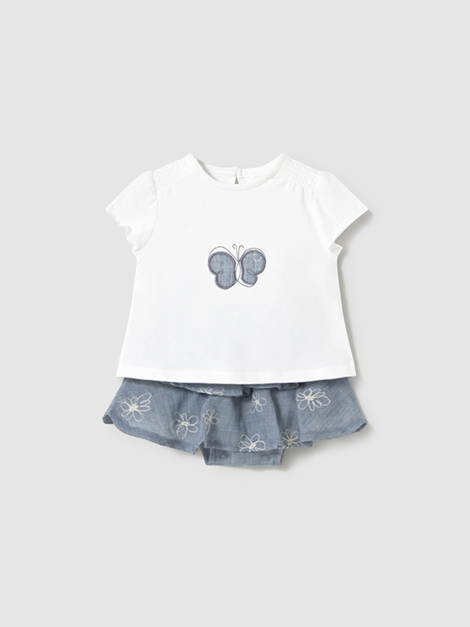 Completo gonna Bimba JEANS 1853 /J - NANU' BABY