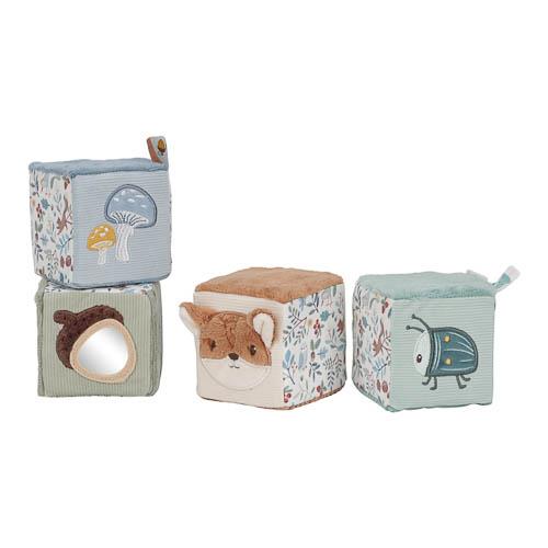 Set di cubi morbidi - Amici della foresta MULTICOLORE LD8916 - NANU' BABY