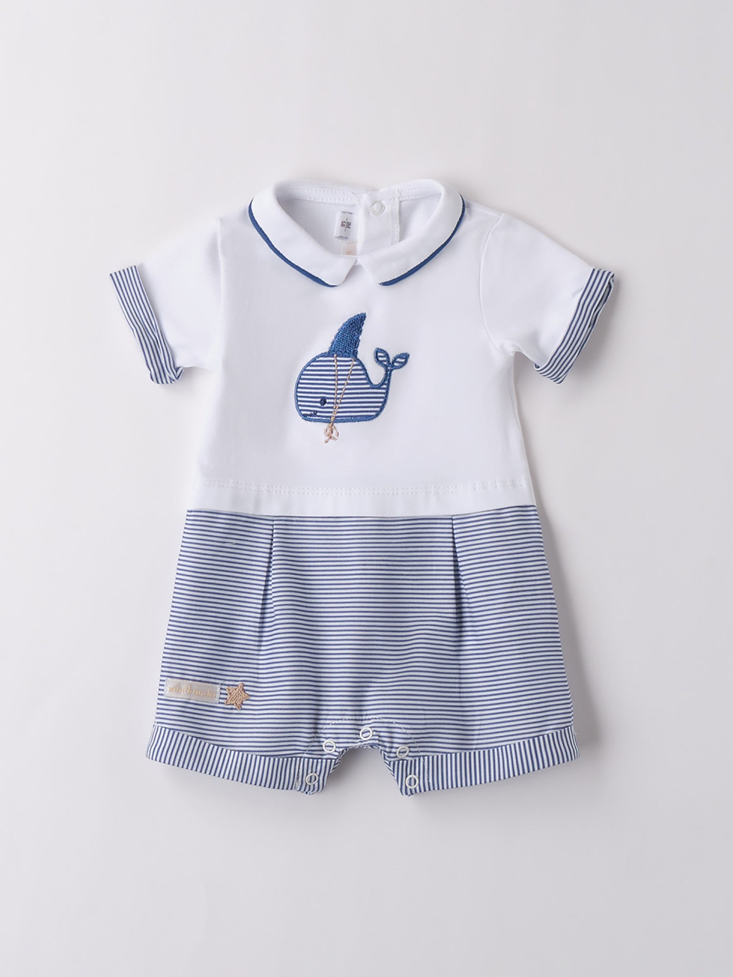 Pagliaccetto Bimbo BIANCO 3B688/0113 - NANU' BABY