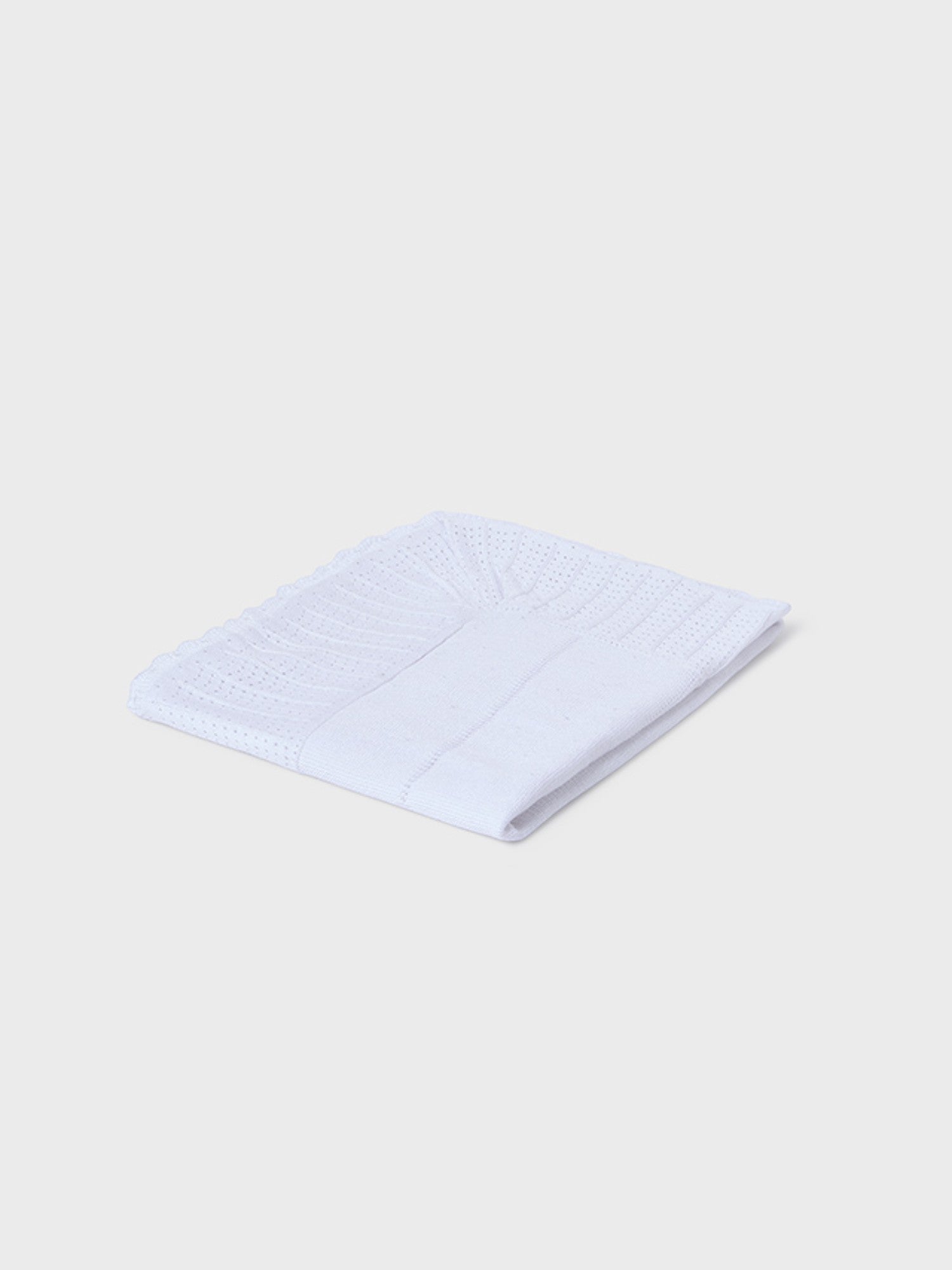 Copertina blonda Neonata BIANCO 9853 /B - NANU' BABY