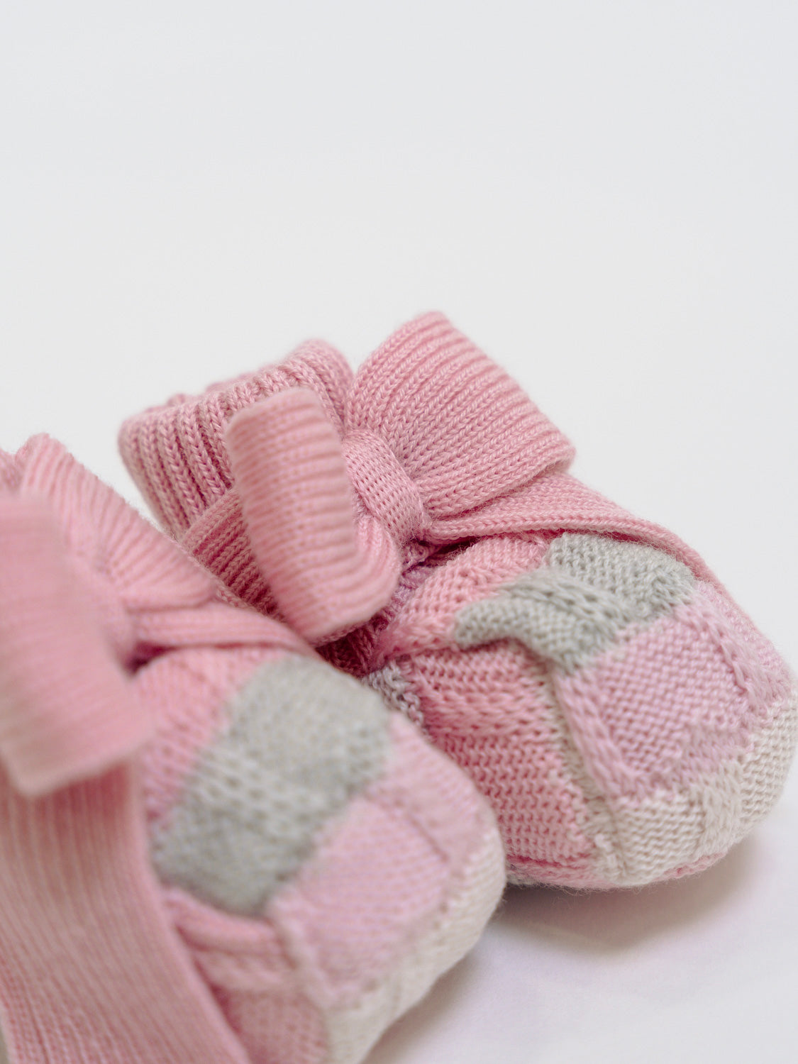 Babbucce Neonata Colore:ROSA IN23S/R - NANU' BABY