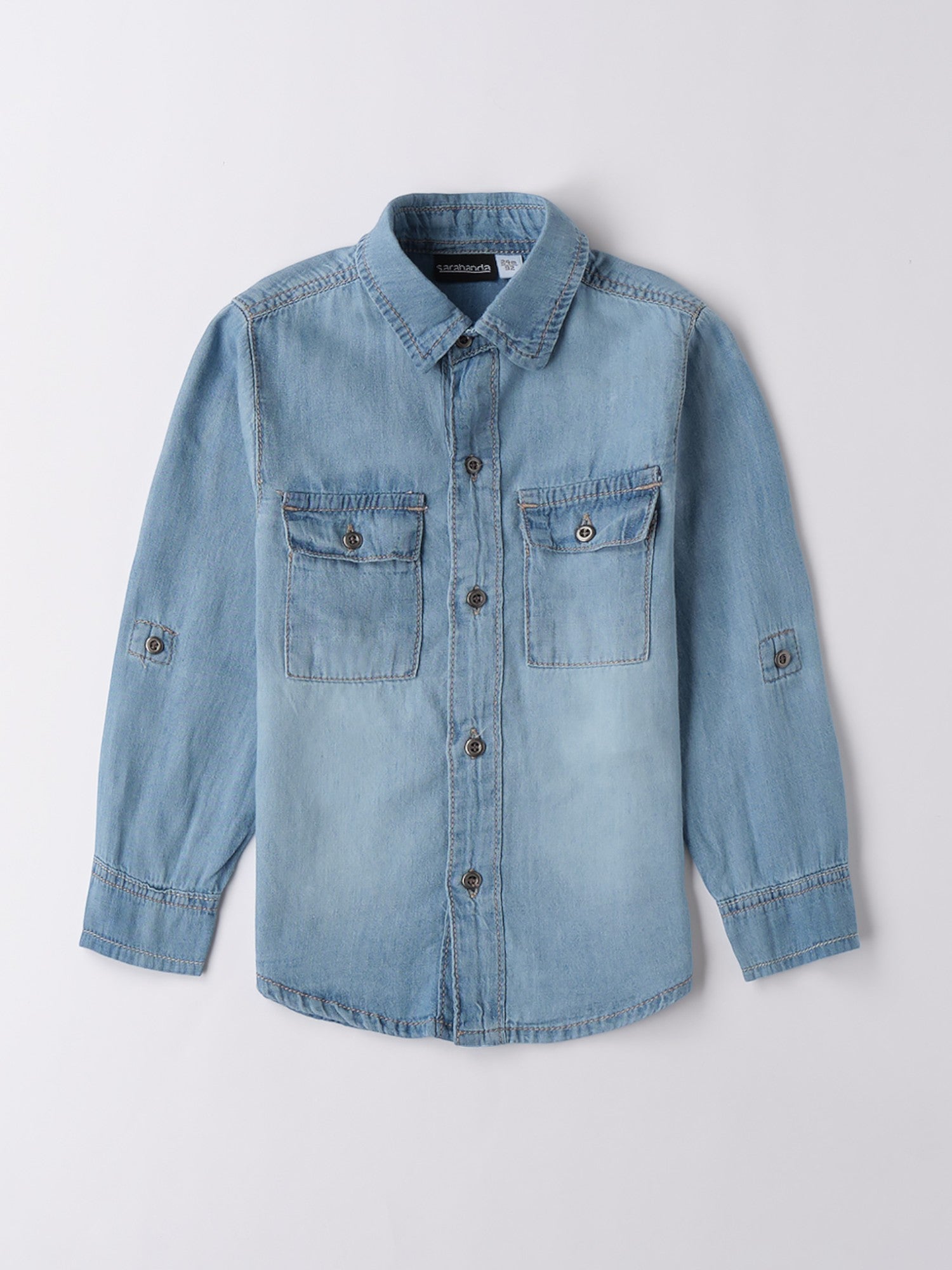 Camicia Bimbo JEANS 0B038/7300 - NANU' BABY