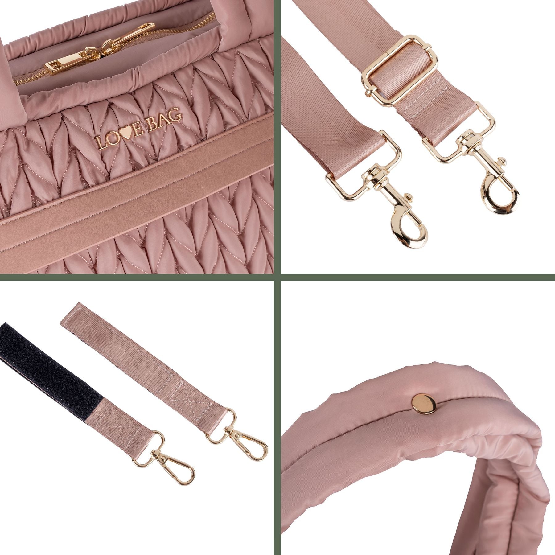 Borsa Ovale Rosa ROSA BORSA OVALE ROSA - NANU' BABY