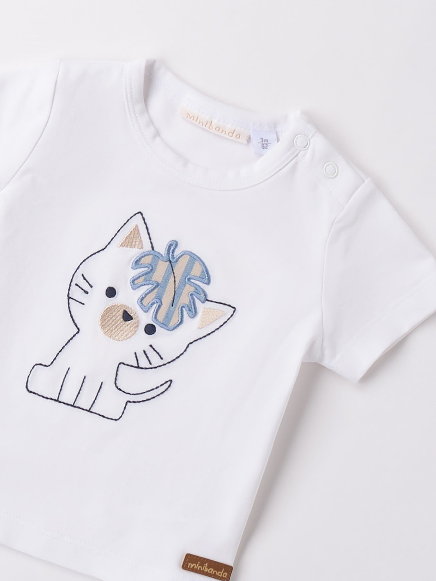 T-Shirt Bimbo BIANCO 3B609/0113 - NANU' BABY