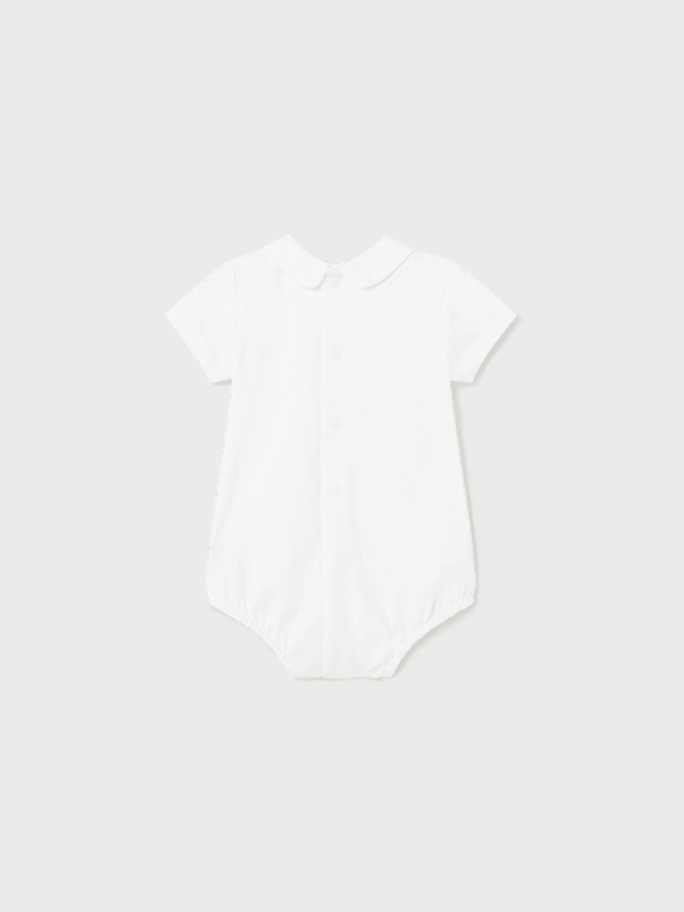 Body con colletto Bimbo BIANCO 1717 - NANU' BABY