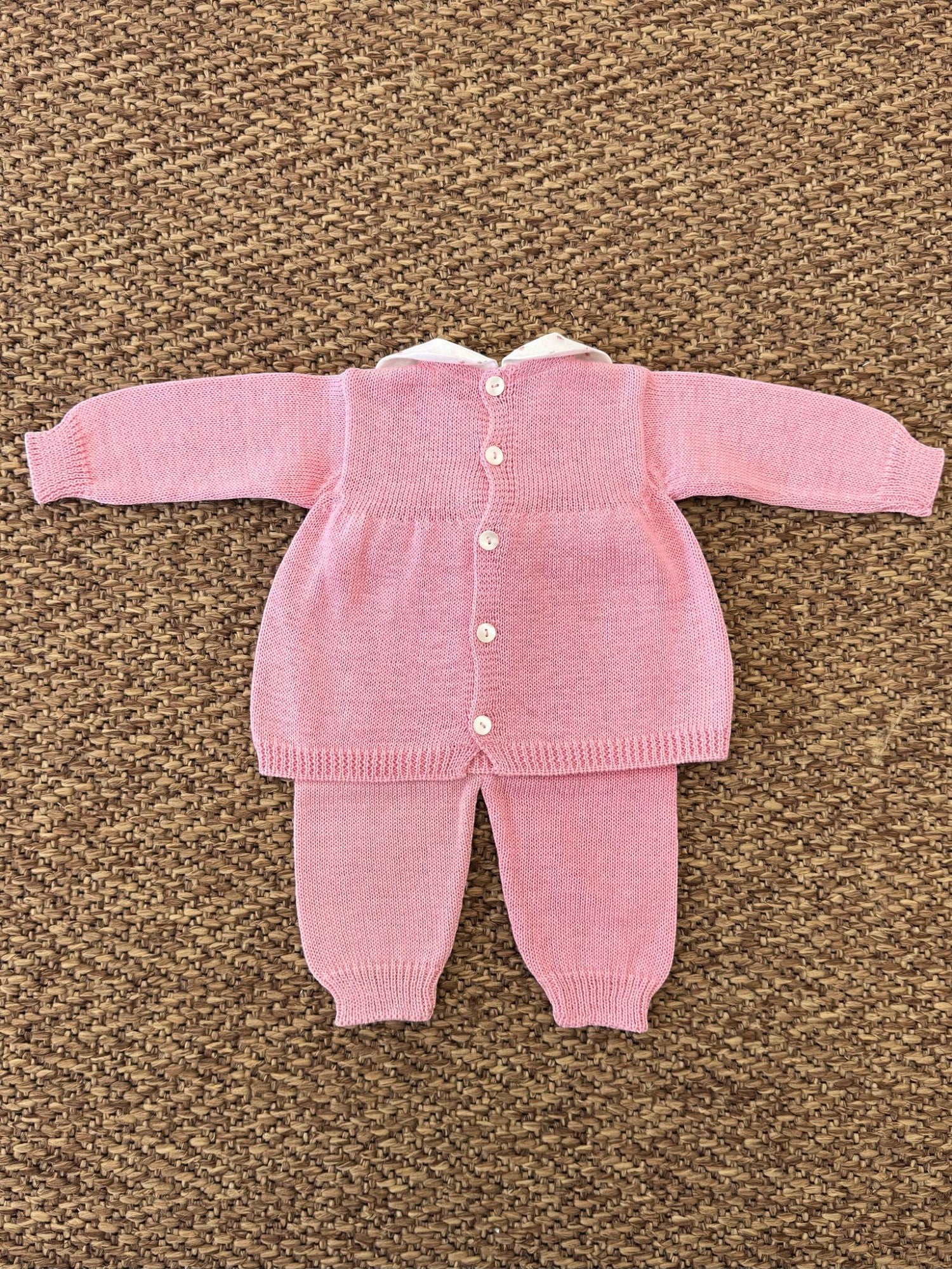 Coordinato Cuore Neonata ROSA TAORMINA 01 - NANU' BABY