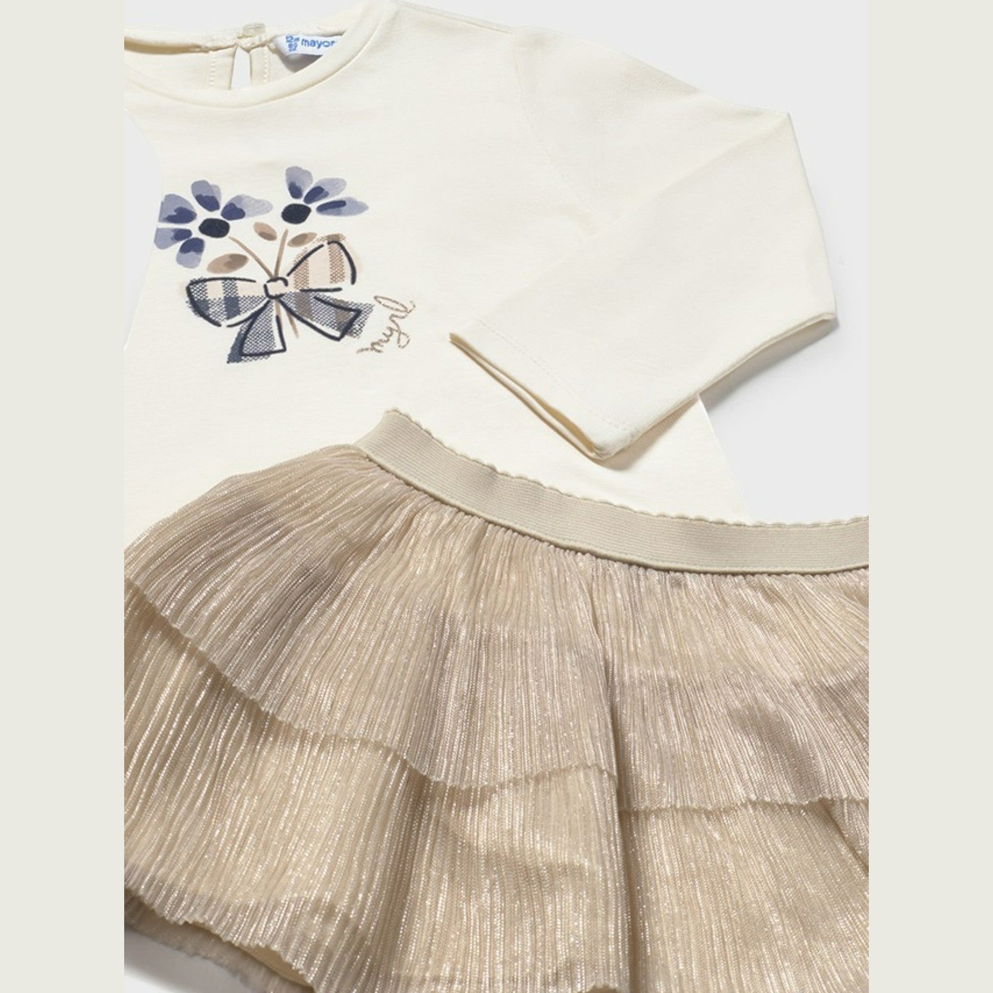 Completo gonna 3 pezzi Bimba Blu 2922/12 - NANU' BABY