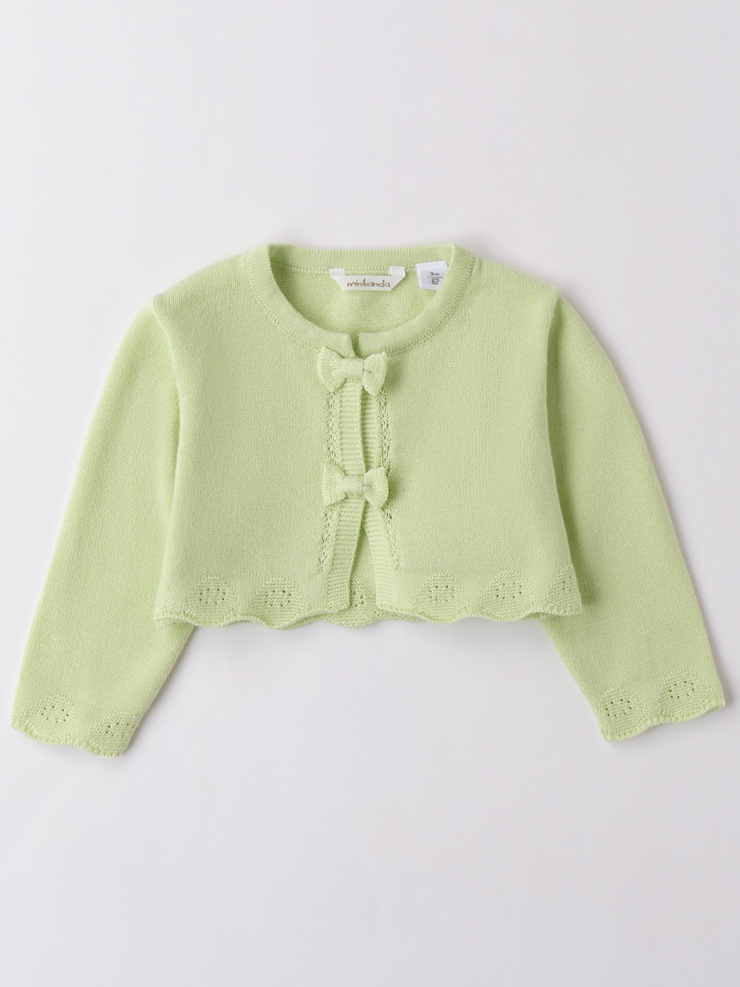 Cardigan Scaldacuore Bimba VERDE 3B764/5422 - NANU' BABY