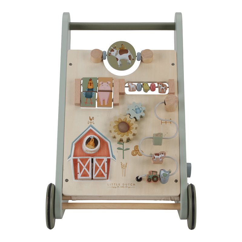 Girello multi-attività - Piccola fattoria MULTICOLORE LD7132 - NANU' BABY