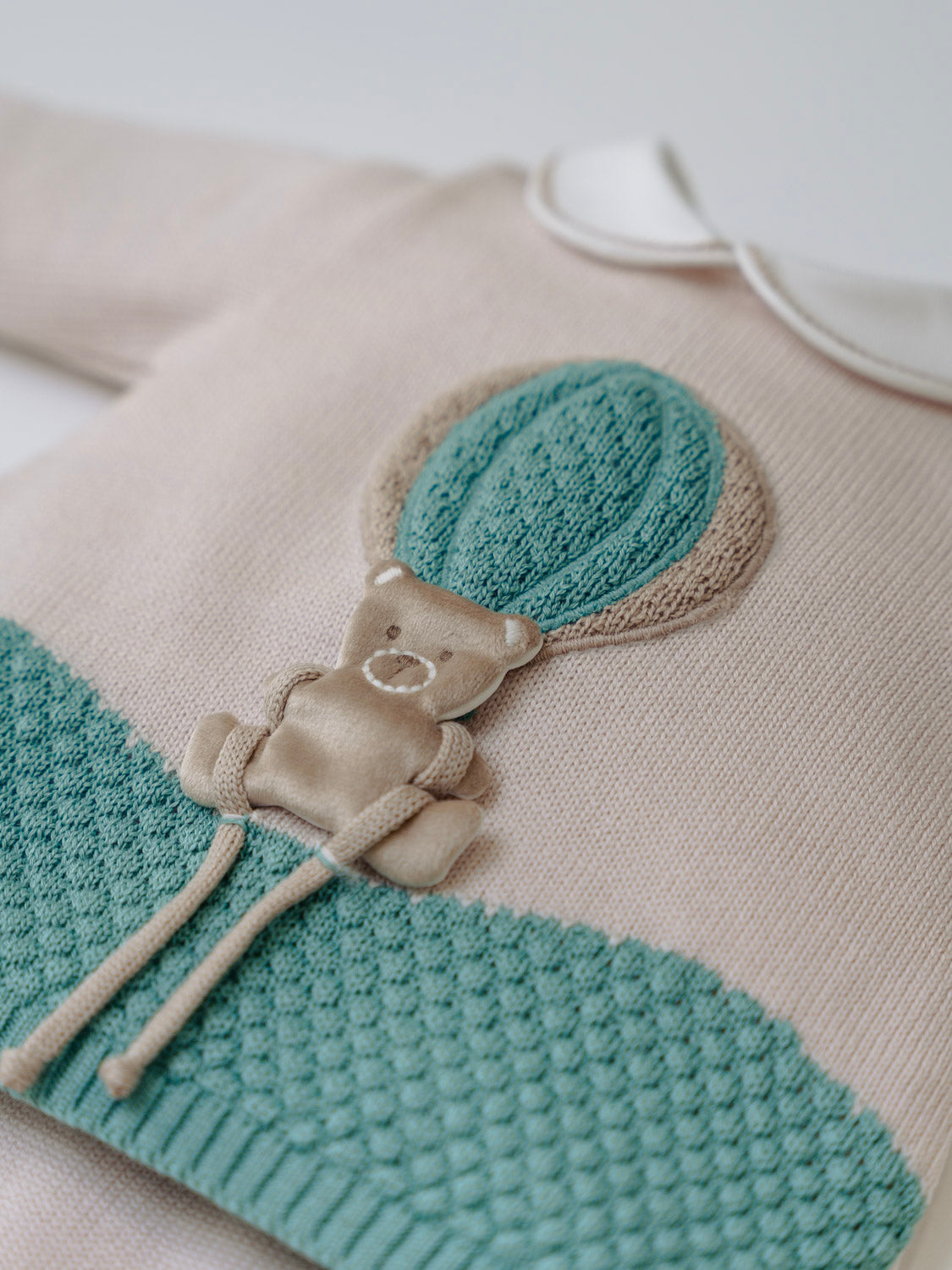 Completo nascita Mongolfiera Neonato NATURAL IN5719/V - NANU' BABY
