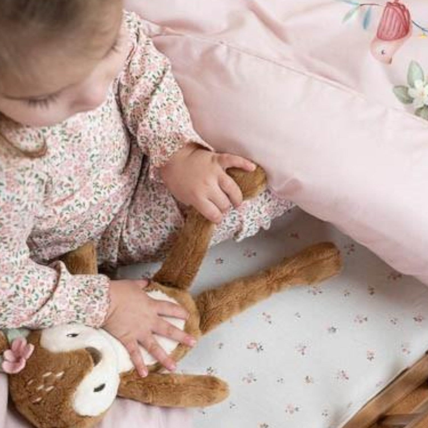 Lenzuolo con angoli per lettino - Giardino delle fate Neonata BIANCO TE10794031 - NANU' BABY