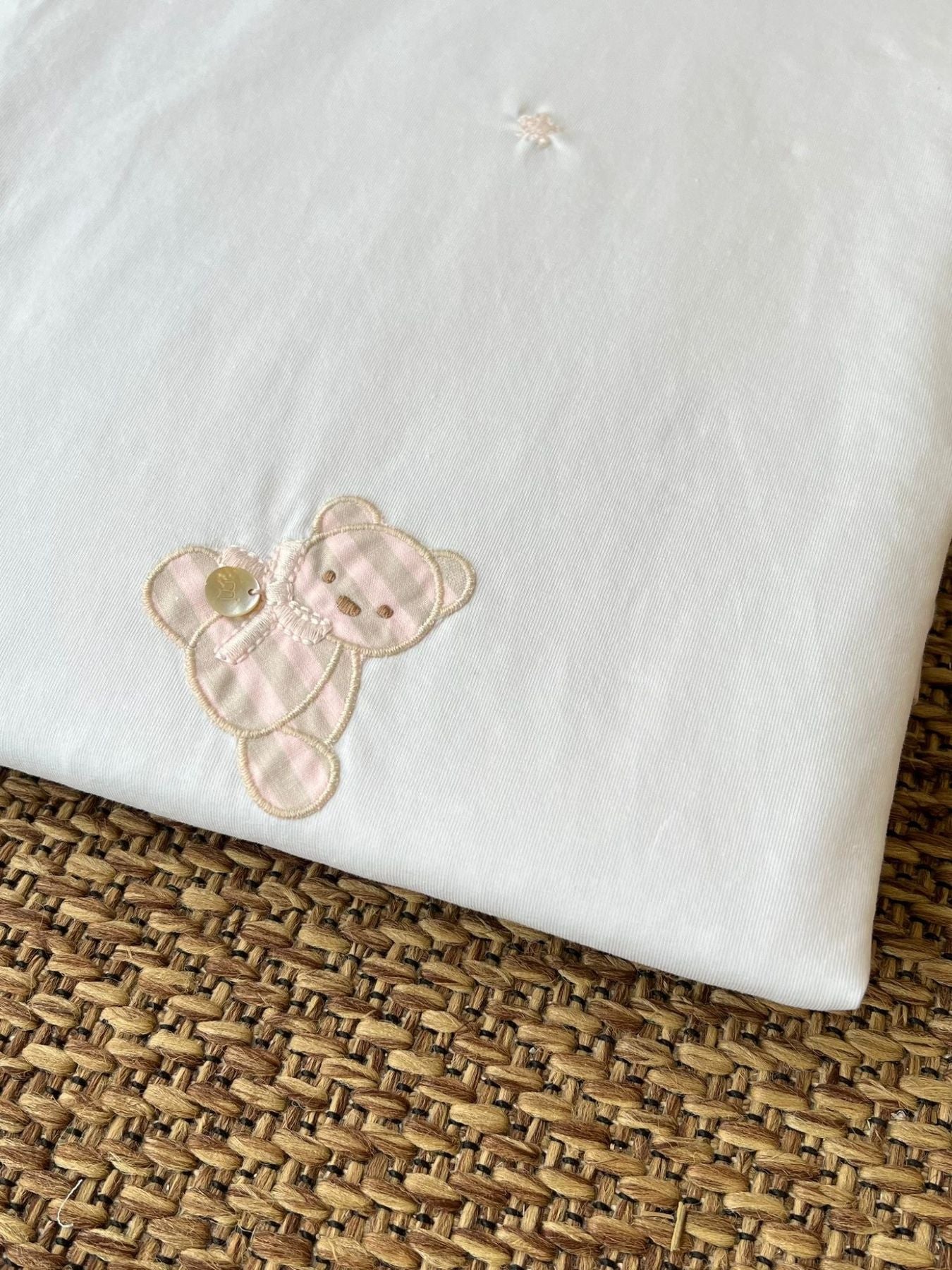Coperta Neonata BIANCO EP6881F - NANU' BABY