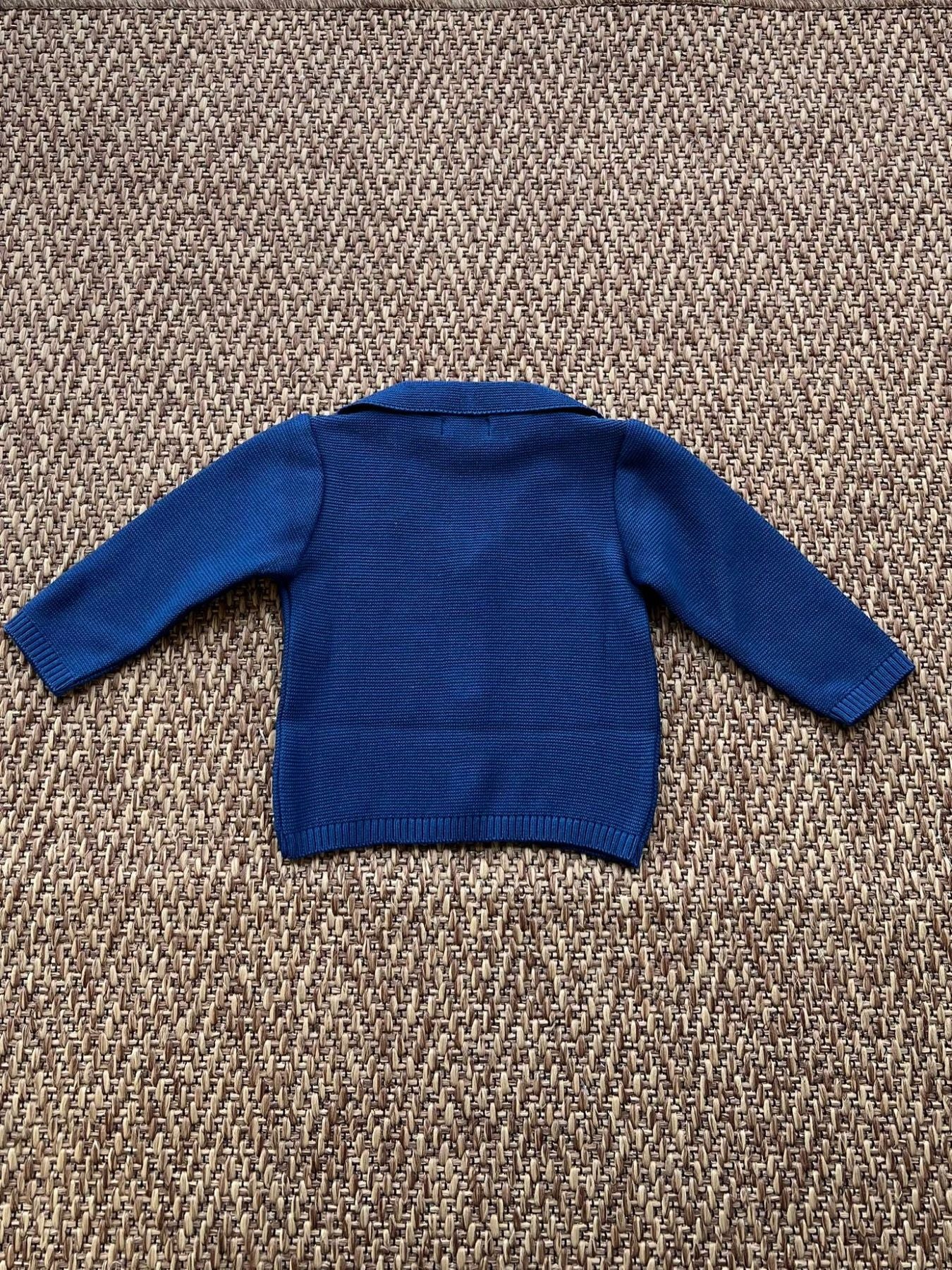 GIACCA C/ COLLO Bimbo BLU FMM37253/B - NANU' BABY