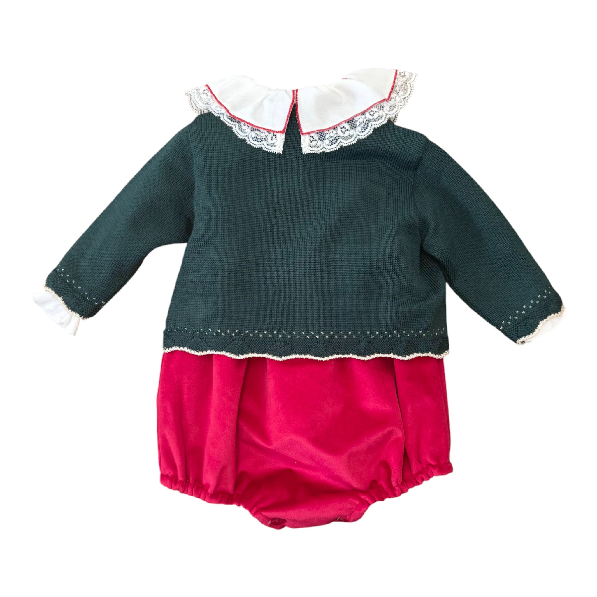 Completo Cerimonia Bimbo VERDE IM32160