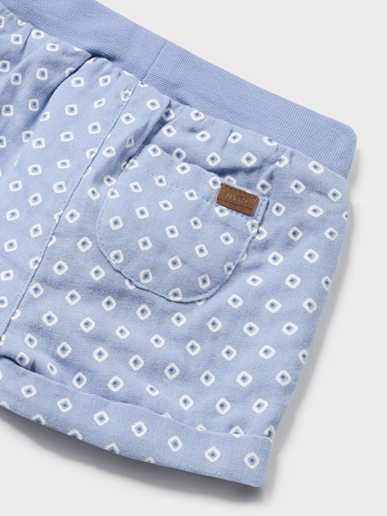 Pant.corto e maglietta Bimbo BIANCO 1205/B - NANU' BABY
