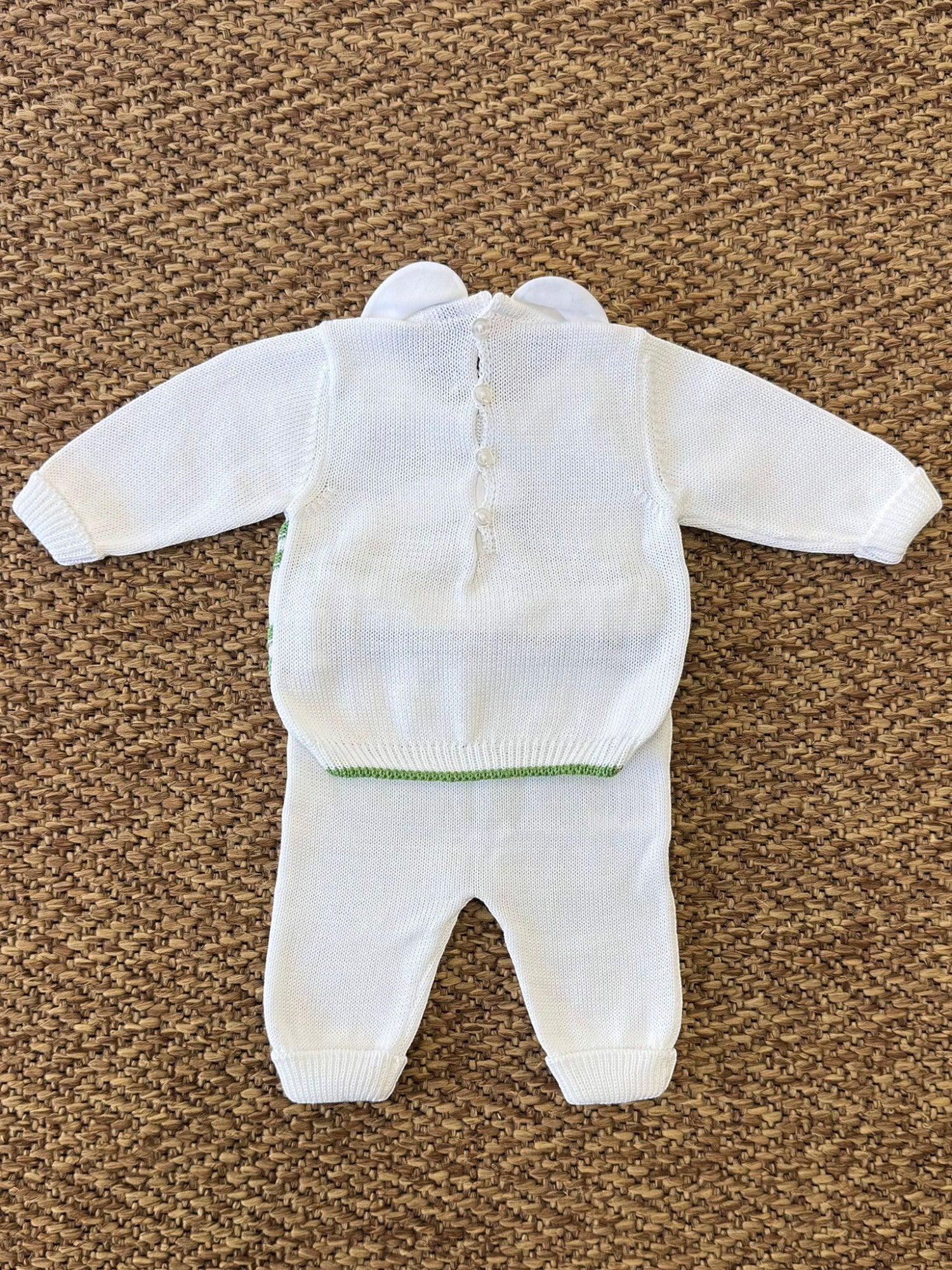 Completo nascita Neonato BIANCO 2P66/1630 - NANU' BABY