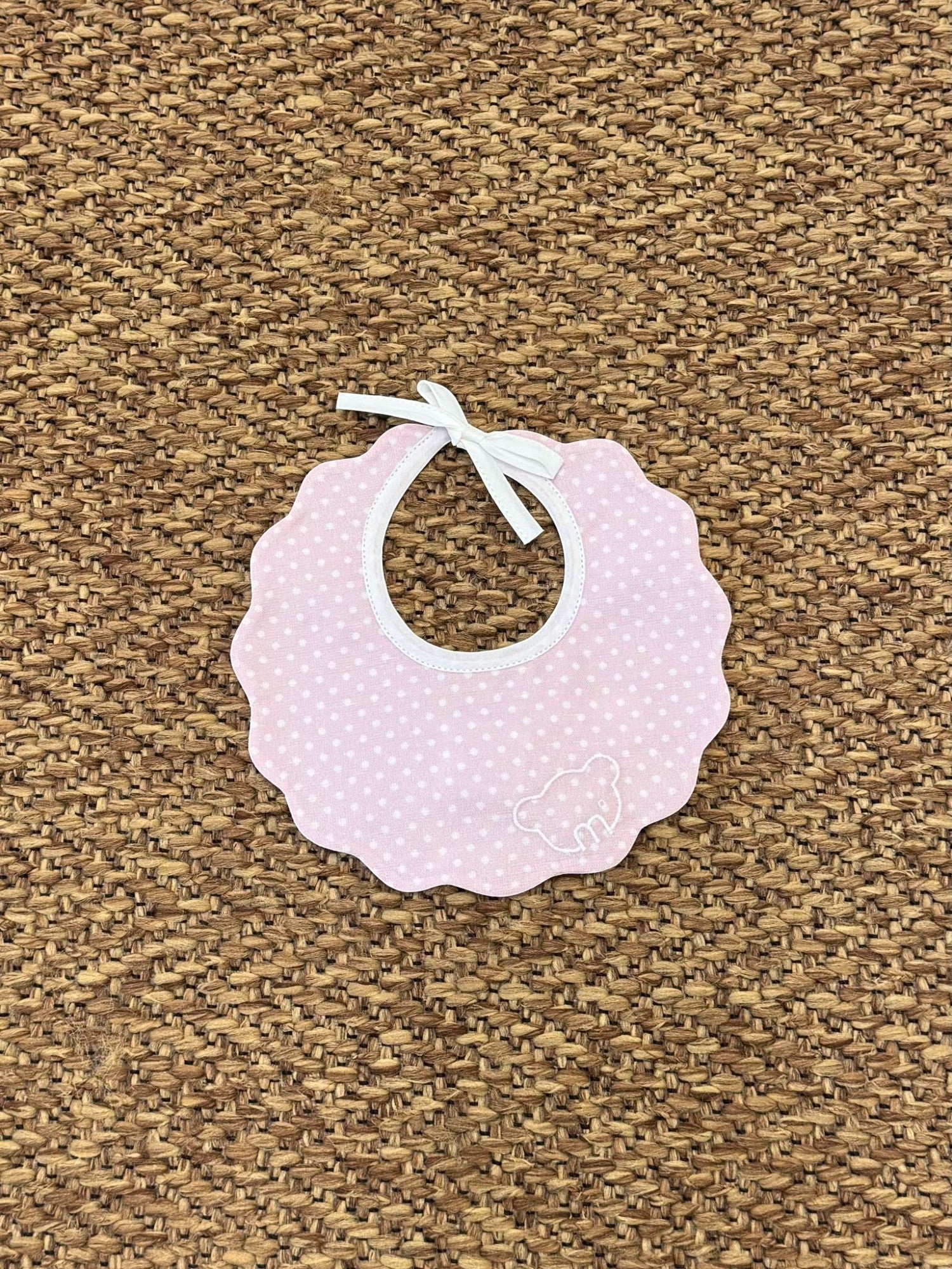 Bavetta Neonata ROSA EB10BAV - NANU' BABY