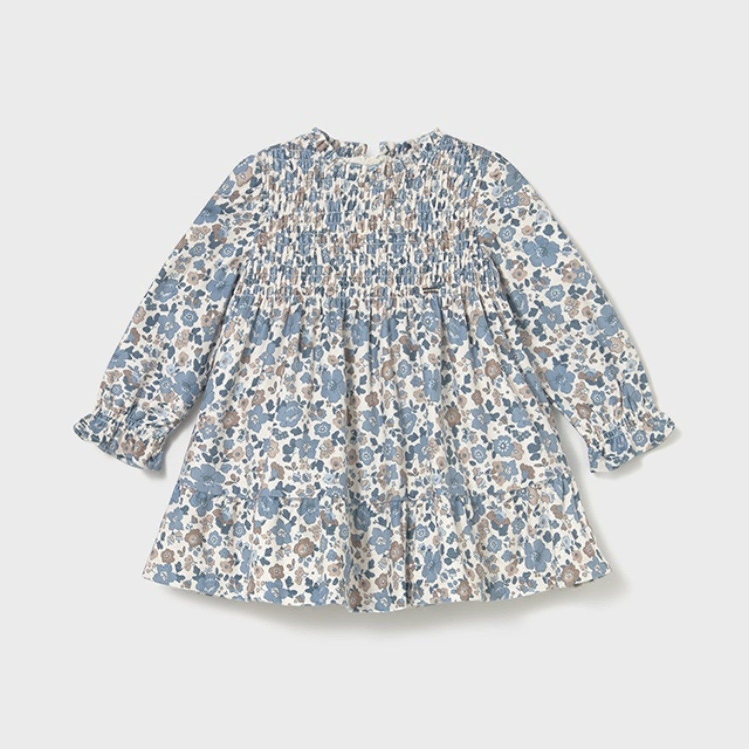 Abito stampato Bimba CIELO 2909/26 - NANU' BABY