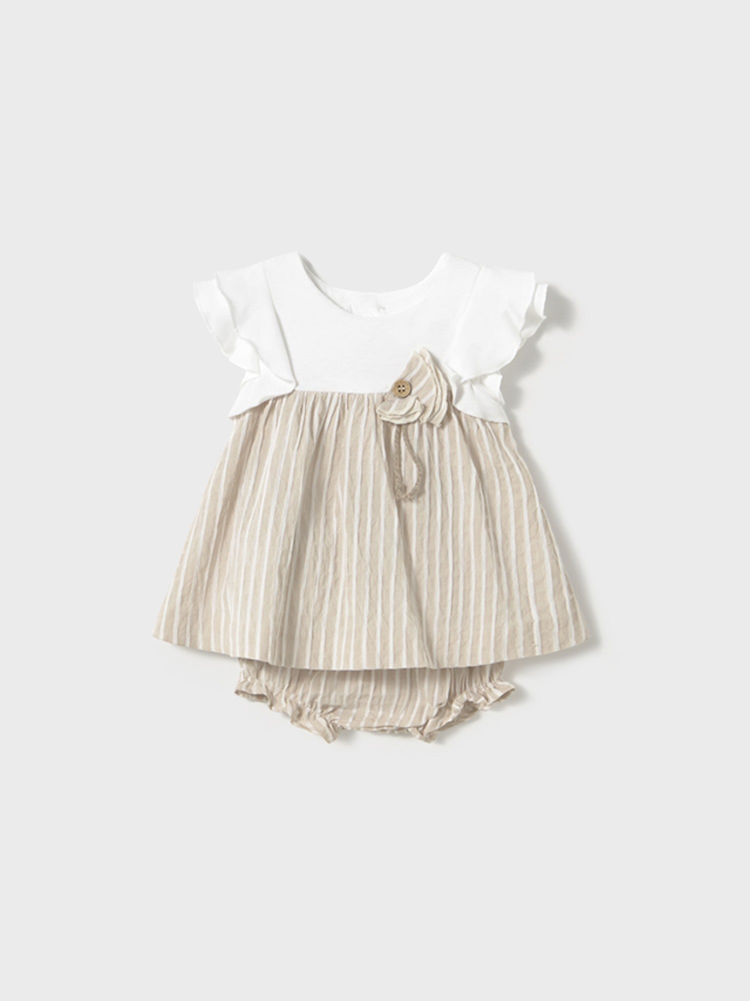 Abito Bimba AVORIO 1845 /A - NANU' BABY