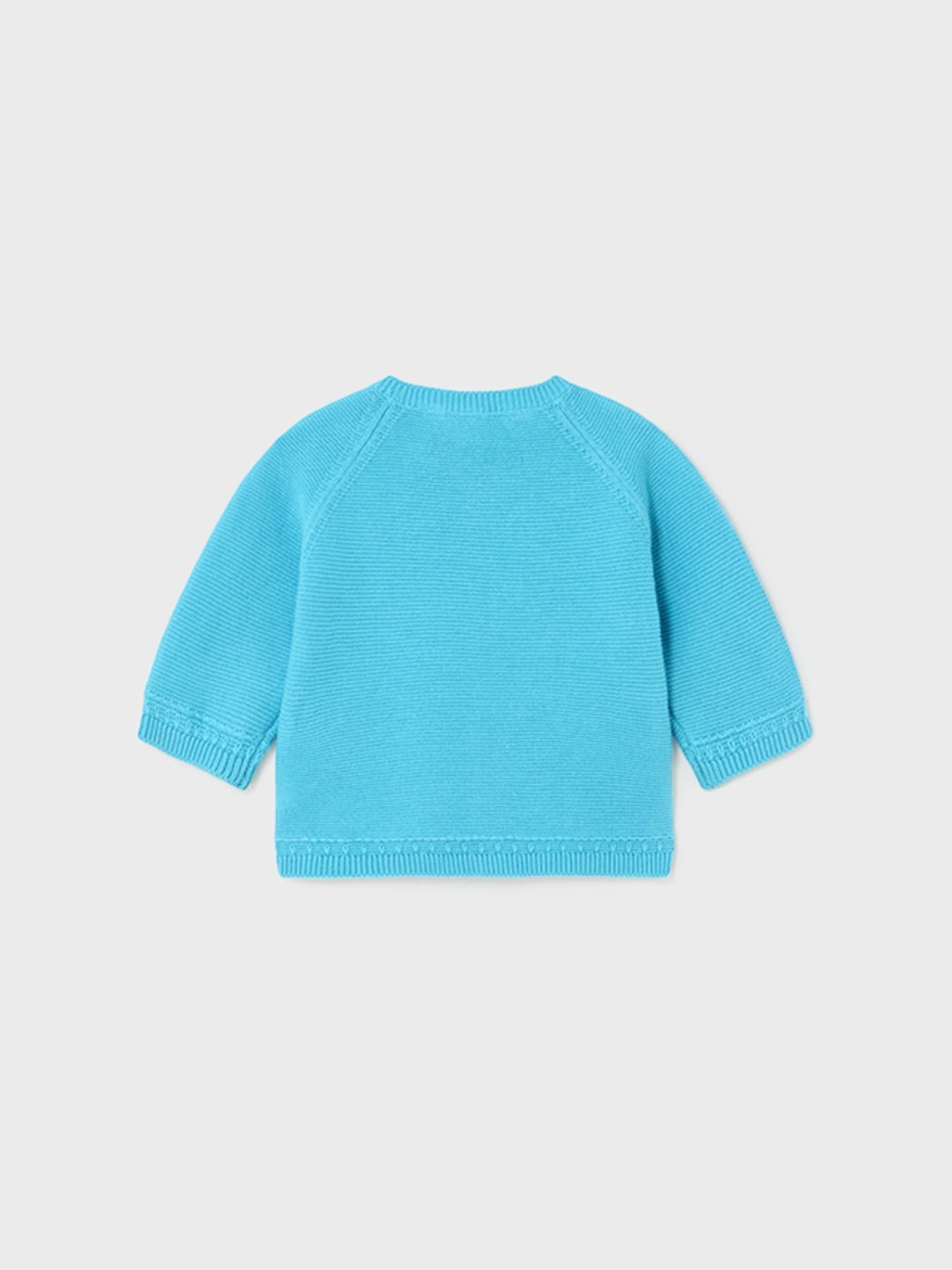 Cardigan tricot Bimbo TURCHESE 1380/C - NANU' BABY