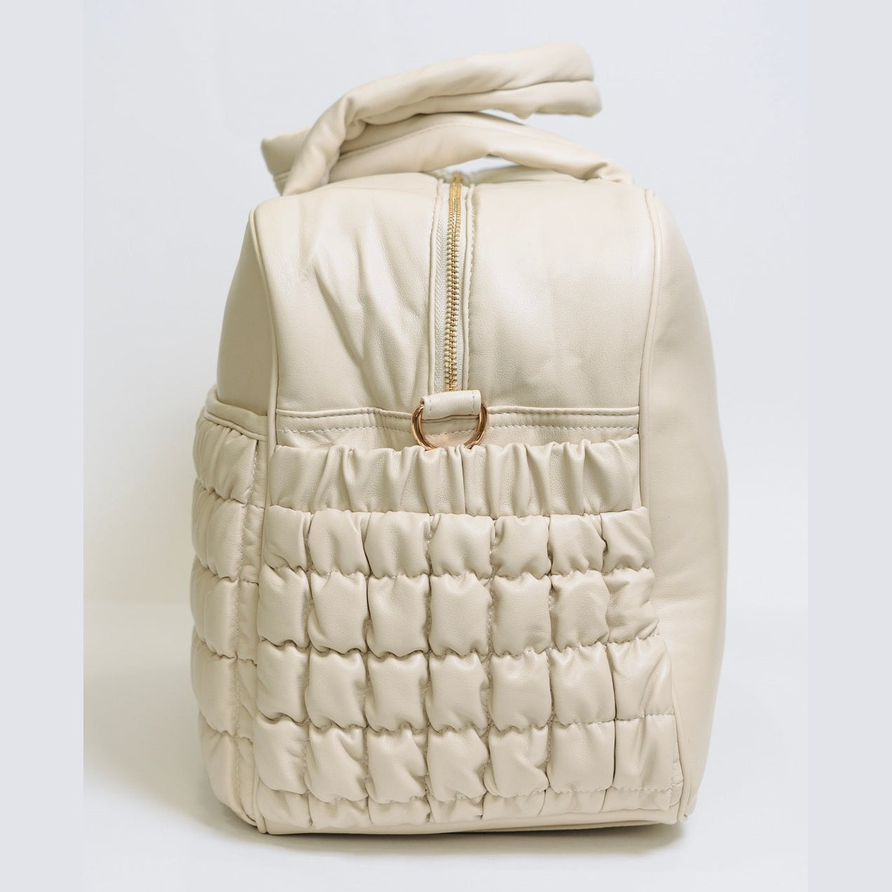 BORSA 48 ORE L ECO PELLE BEIGE - NANU' BABY