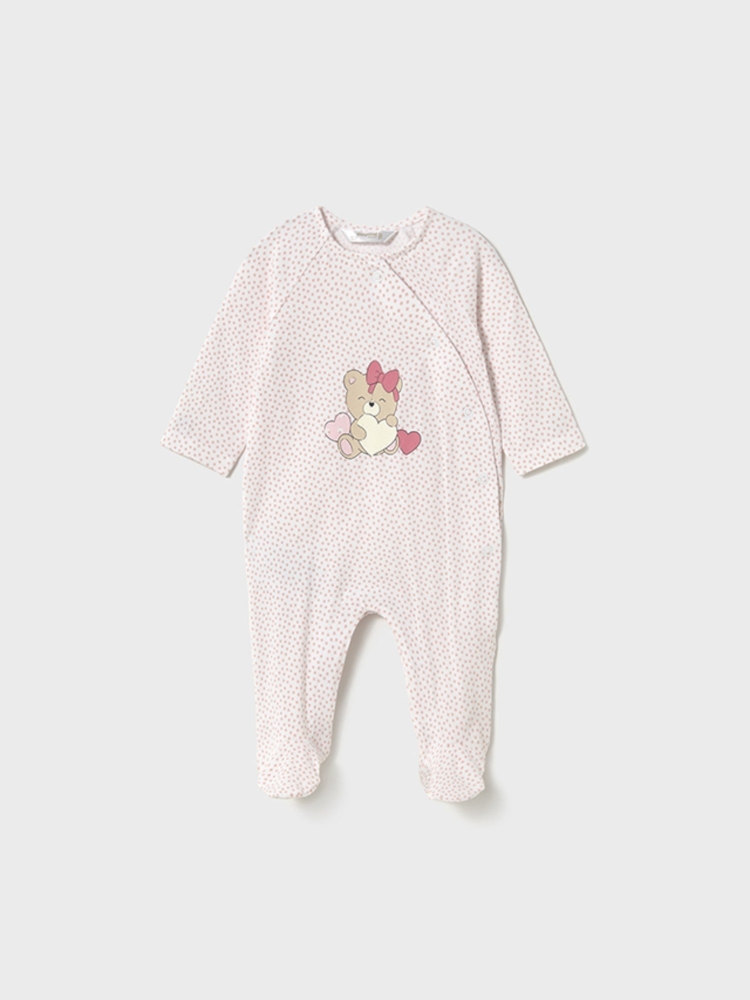 Pigiama lungo Neonata ROSA 1755 /R - NANU' BABY