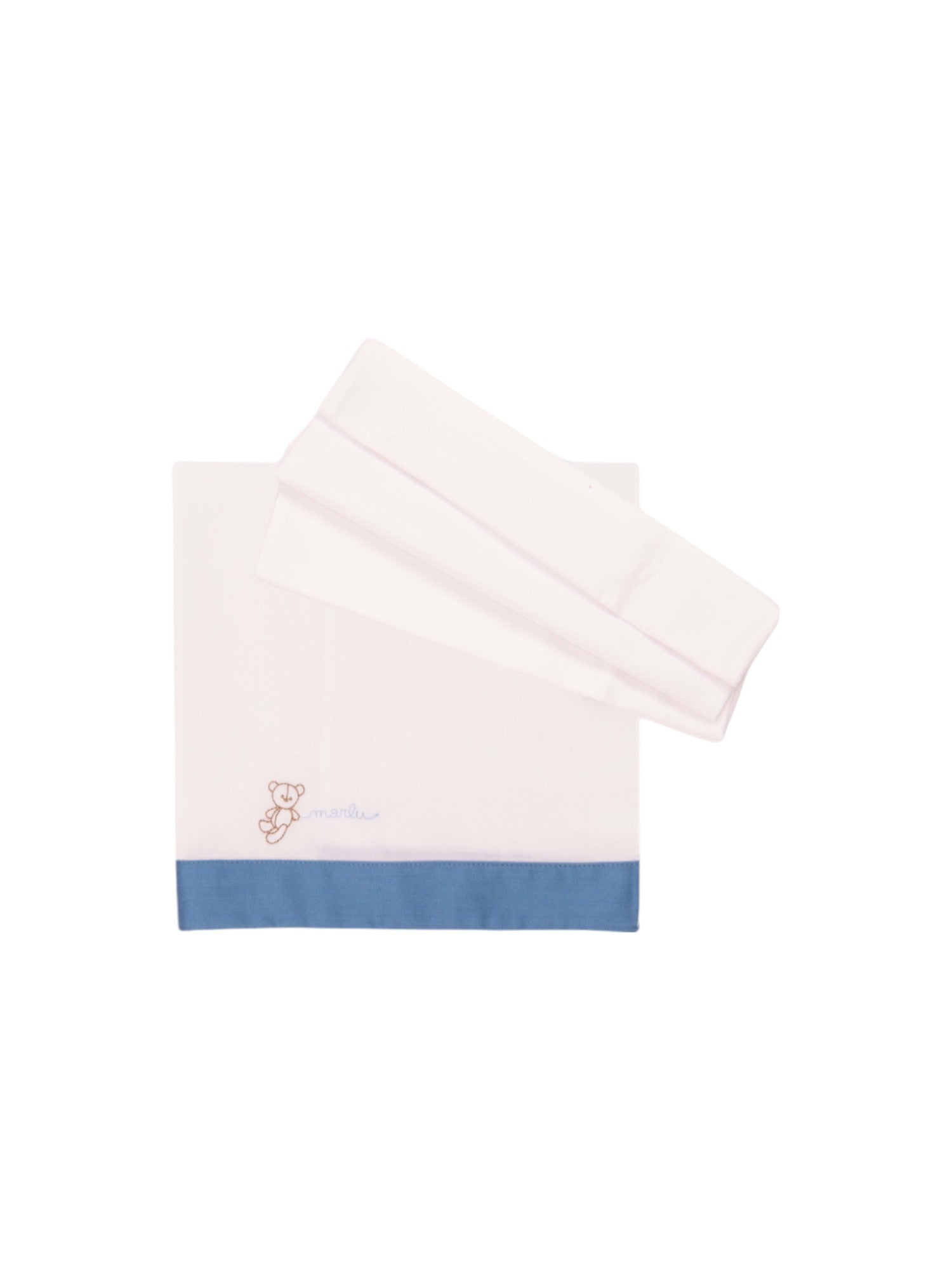 Lenzuolino Neonato BIANCO EB66LE - NANU' BABY