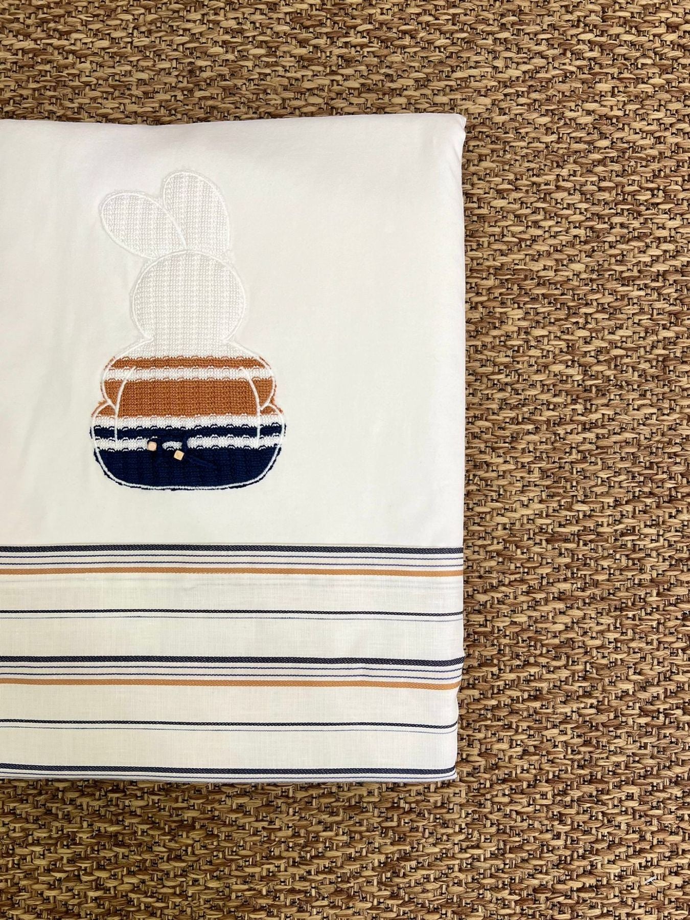 Coperta in tessuto Neonato VANIGLIA EP6181 - NANU' BABY