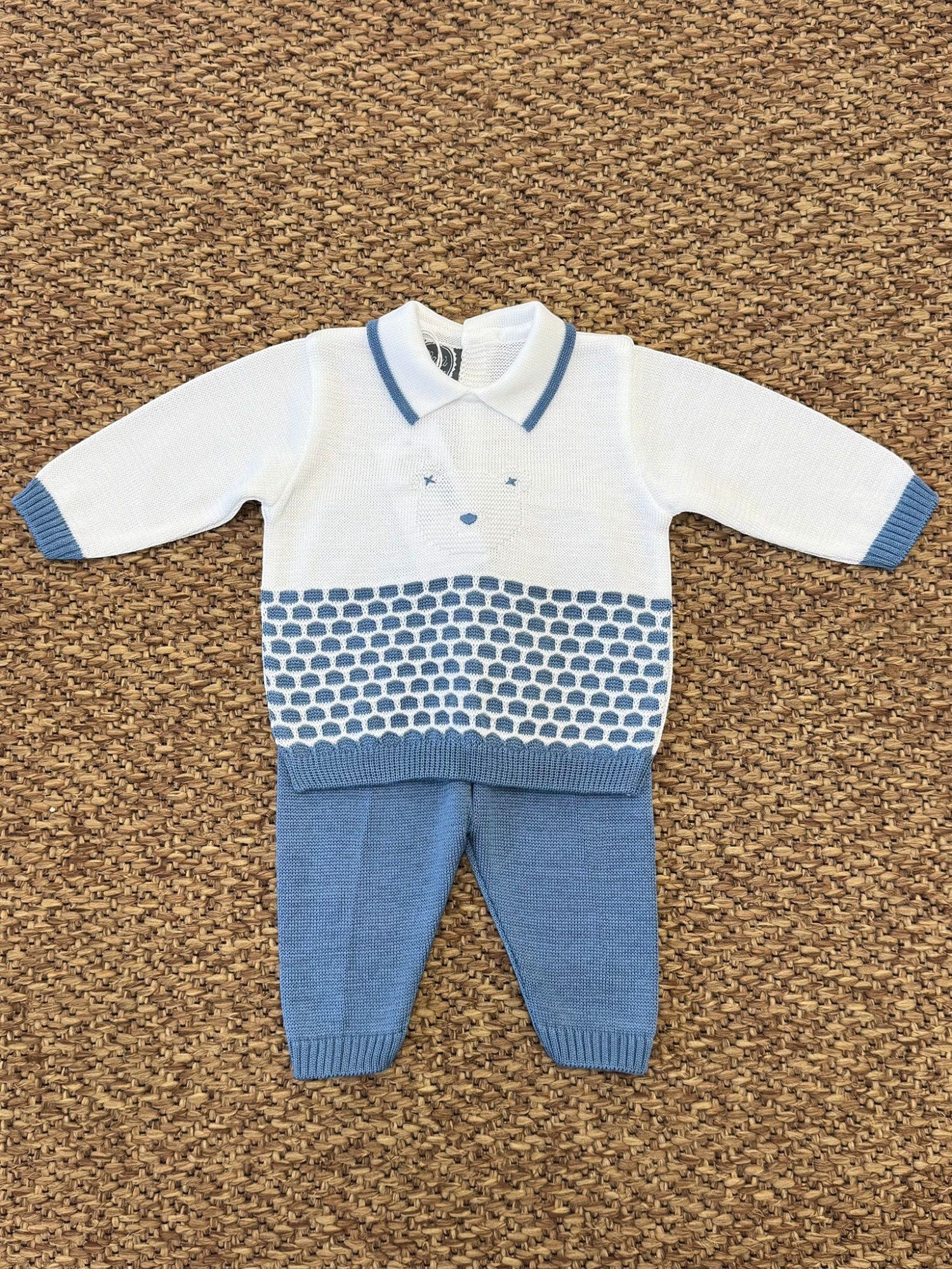 Completo nascita Neonato BIANCO EB7250BIS - NANU' BABY