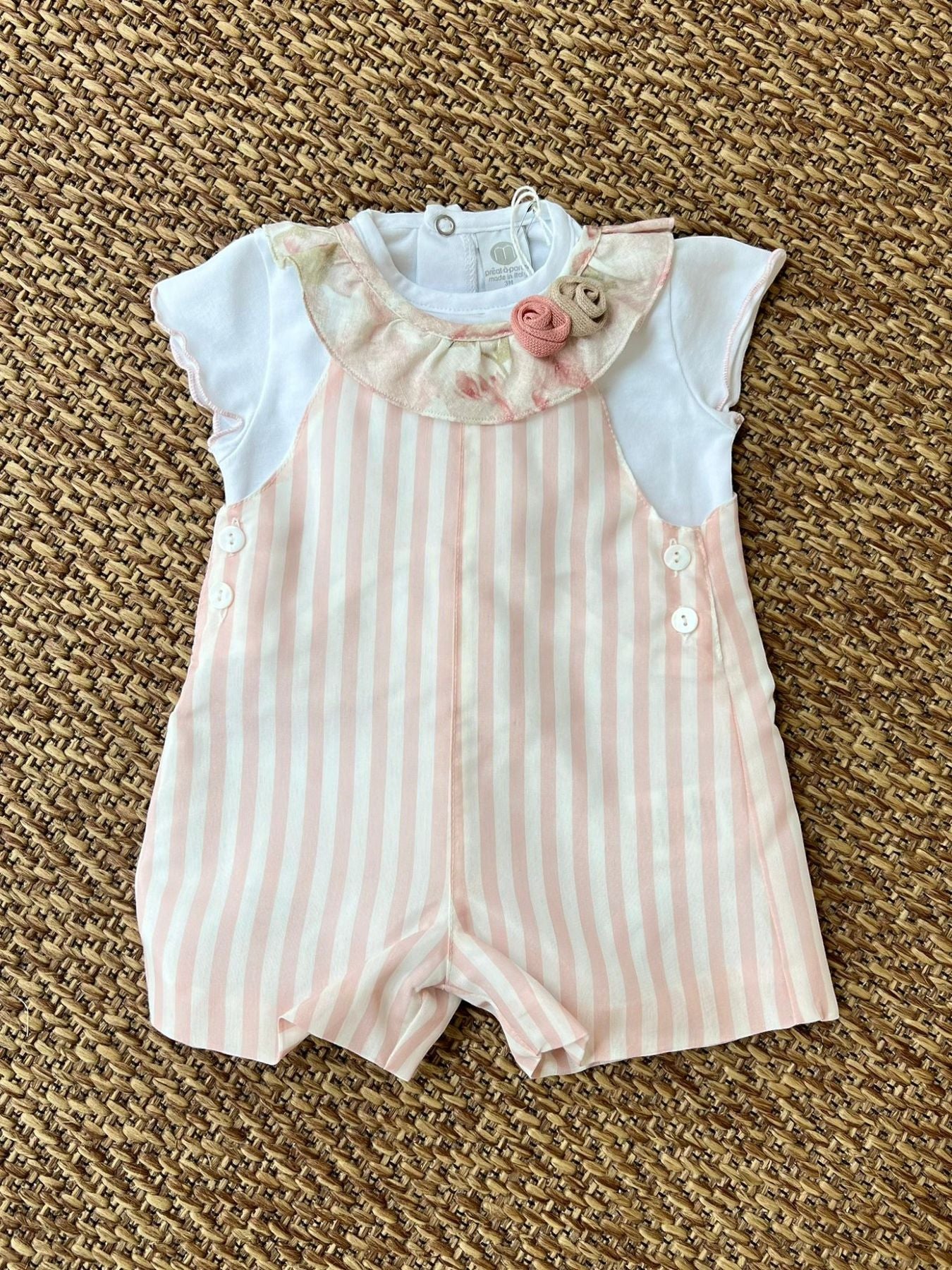 Completo 2 pezzi Bimba BIANCO EP2930 - NANU' BABY