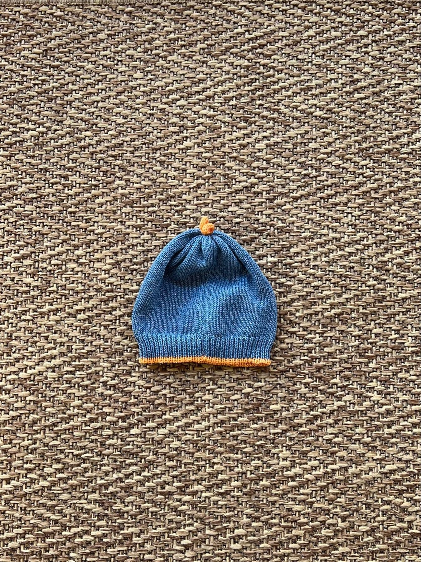 Cuffia Neonato BLU CETIN/CU - NANU' BABY
