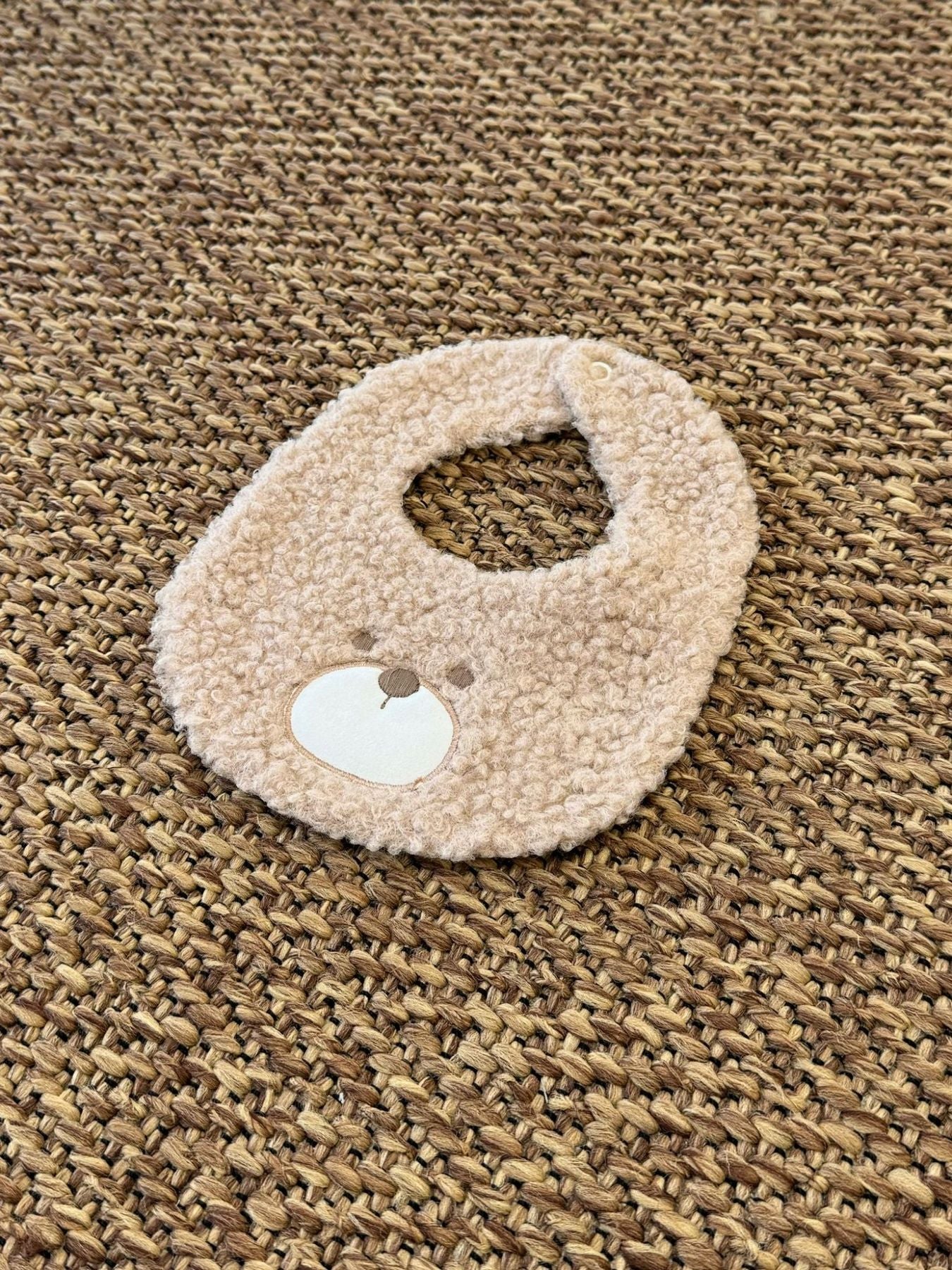 Bavetta Orsetto Neonata MARRONE IB55BAV/A - NANU' BABY
