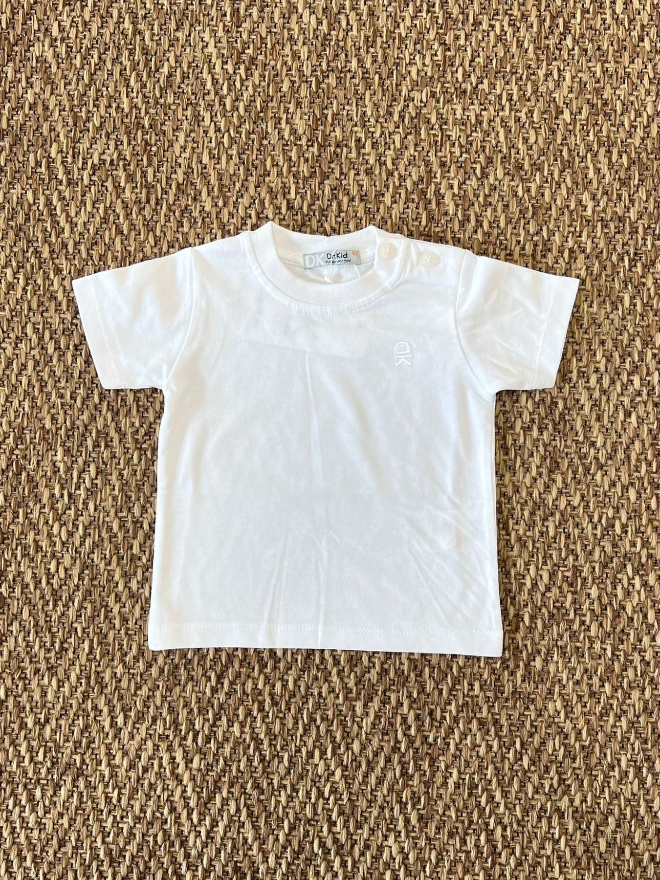 T-shirt Bimbo BIANCO DK40/PV24 - NANU' BABY