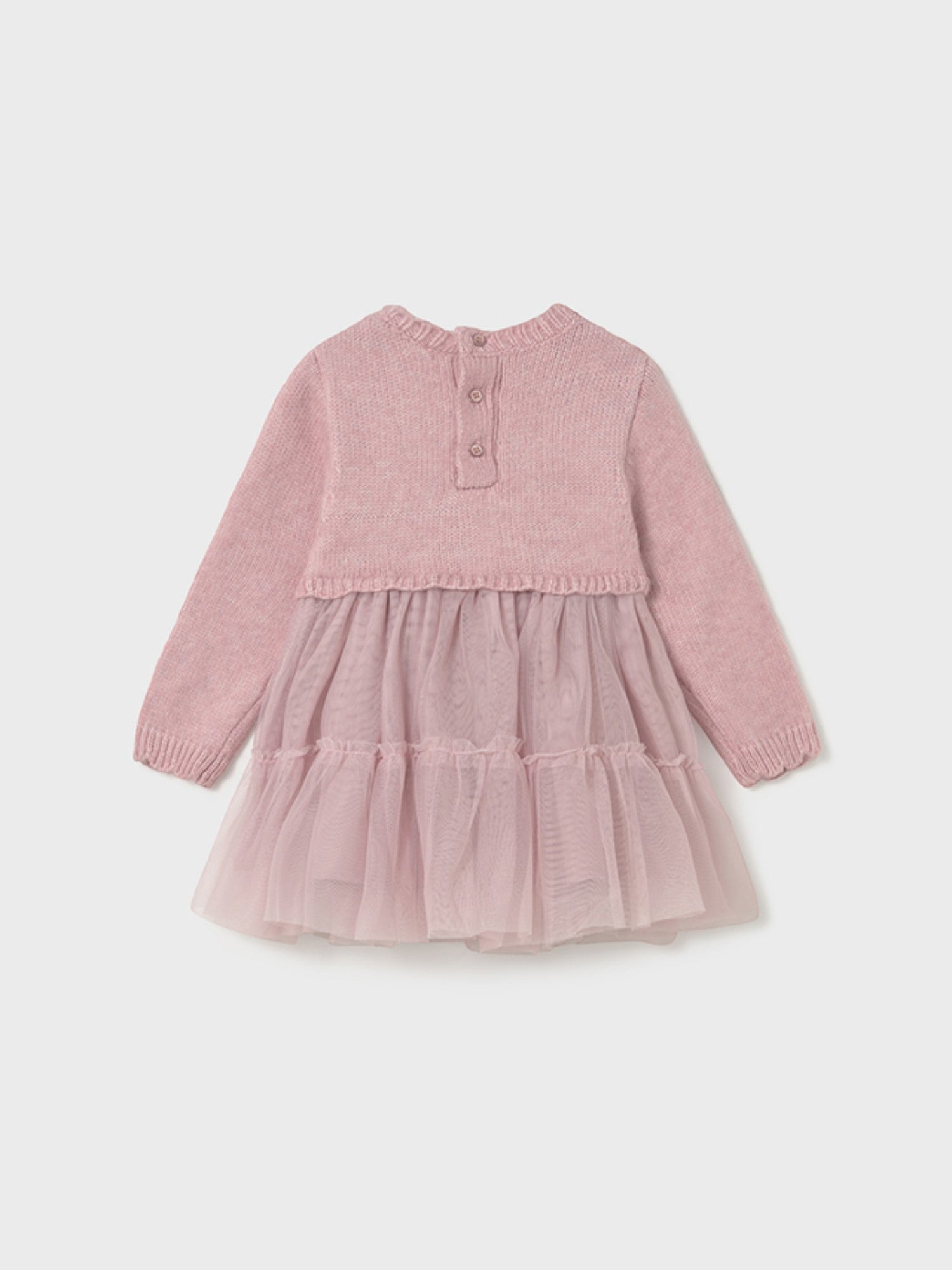 Abito combinato tricot Bimba Rosa 2905/33 - NANU' BABY