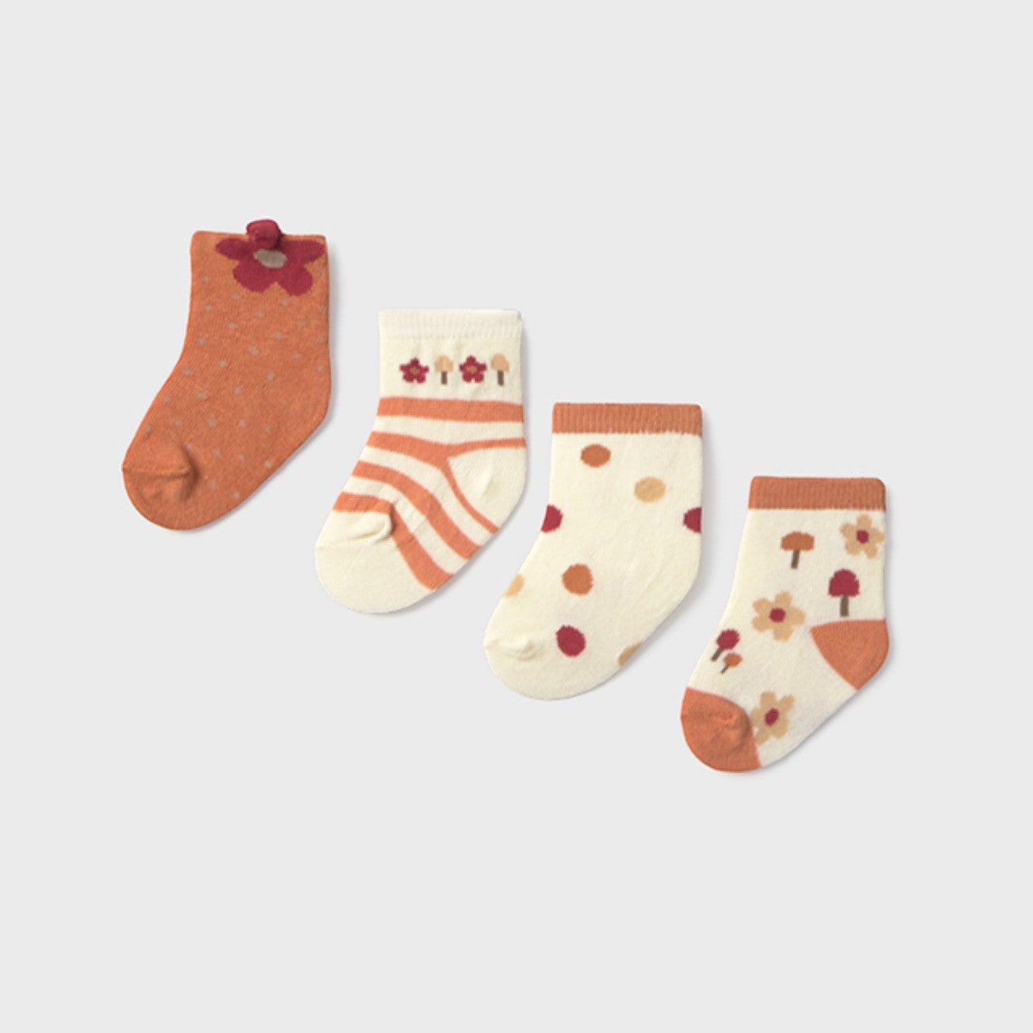 Calze Neonata ARANCIO 9921/65 - NANU' BABY