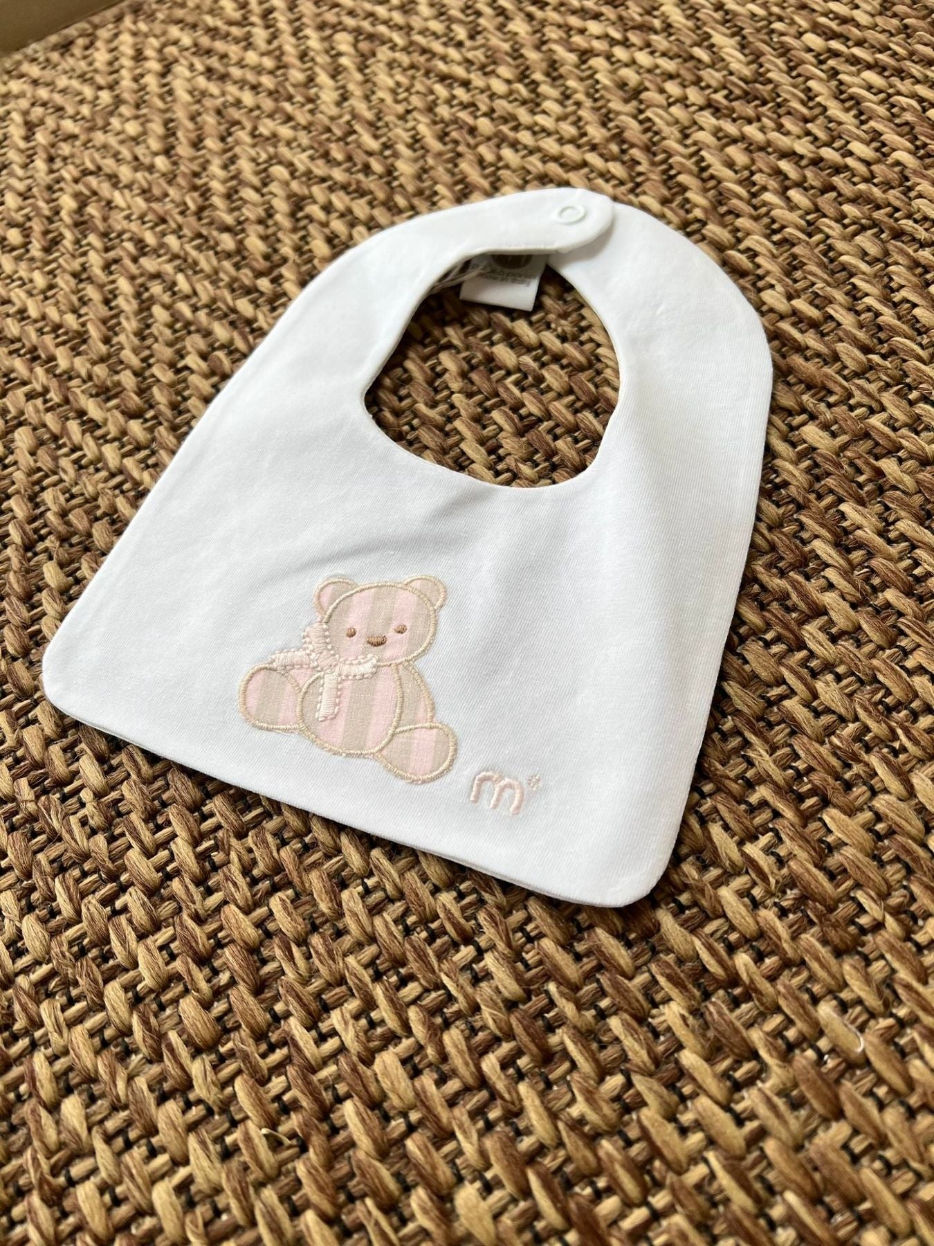Bavetta Neonata BIANCO EP68BAVF - NANU' BABY