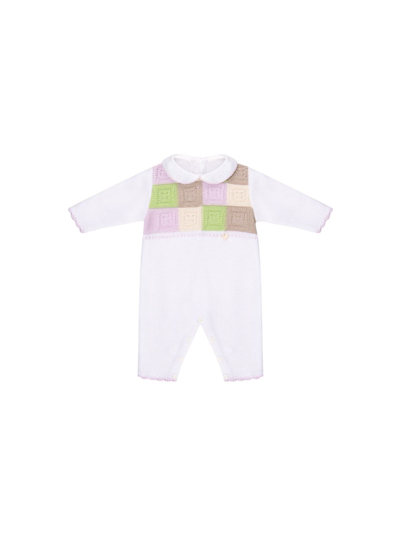 Tutina Neonata BIANCO EP2610 - NANU' BABY