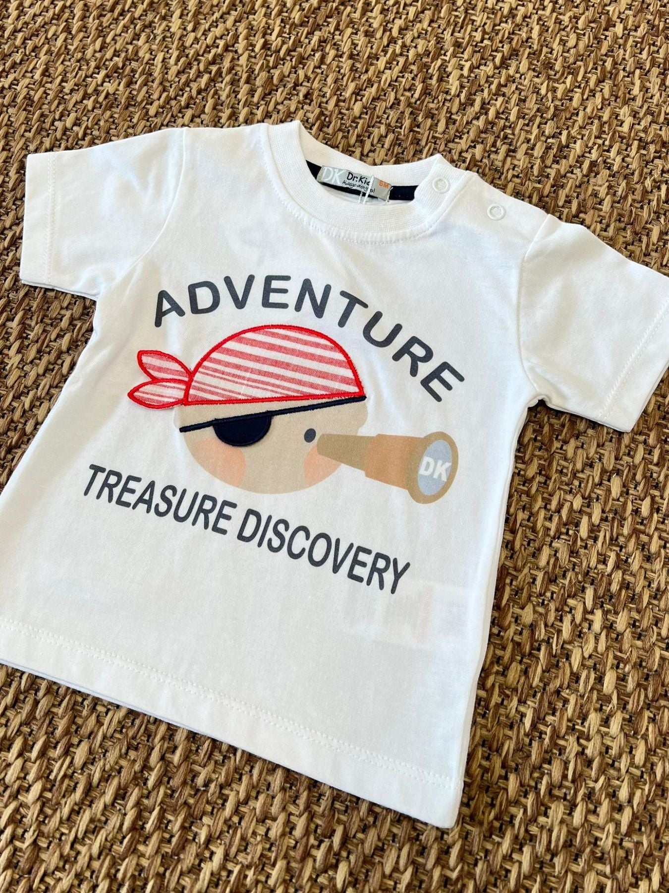 T-shirt Bimbo BIANCO DK509/PV24 - NANU' BABY