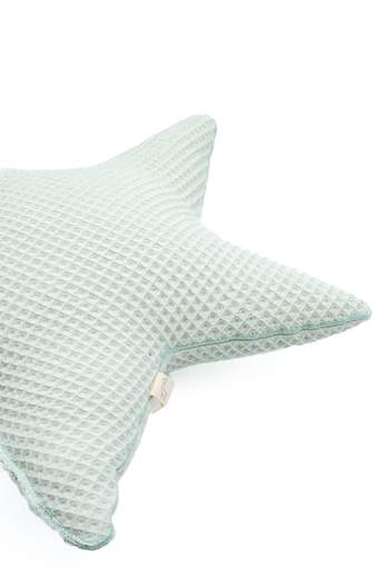 Cuscino in cotone a forma di stella VERDE NEST NT65/V - NANU' BABY