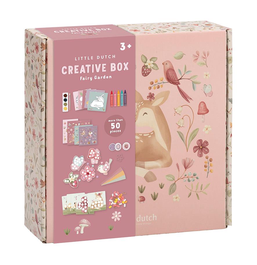 Scatola portaoggetti XL - Giardino delle Fate MULTICOLORE 126053 - NANU' BABY