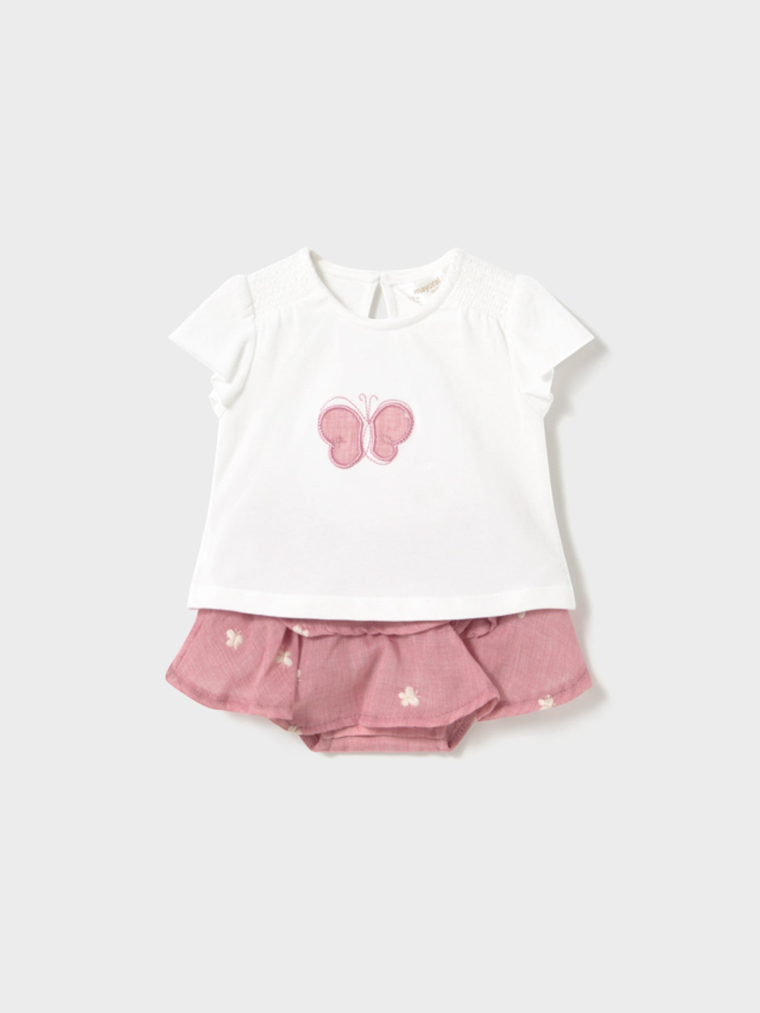 Completo gonna Bimba ROSA 1853 /R - NANU' BABY