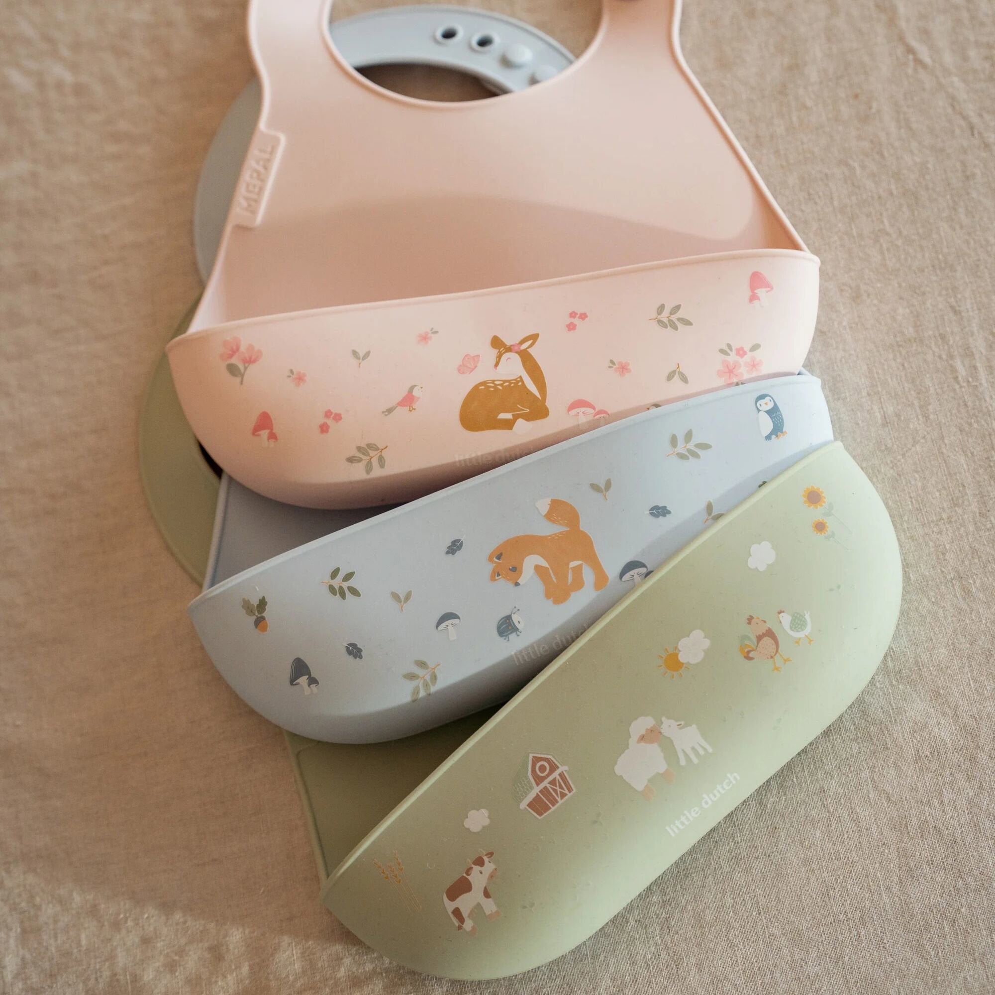 Bavetta in silicone Blu 108034565408 - NANU' BABY