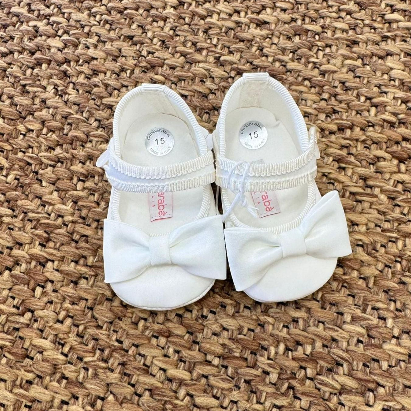 Scarpe Cerimonia Bimba PANNA SF4026/P - NANU' BABY
