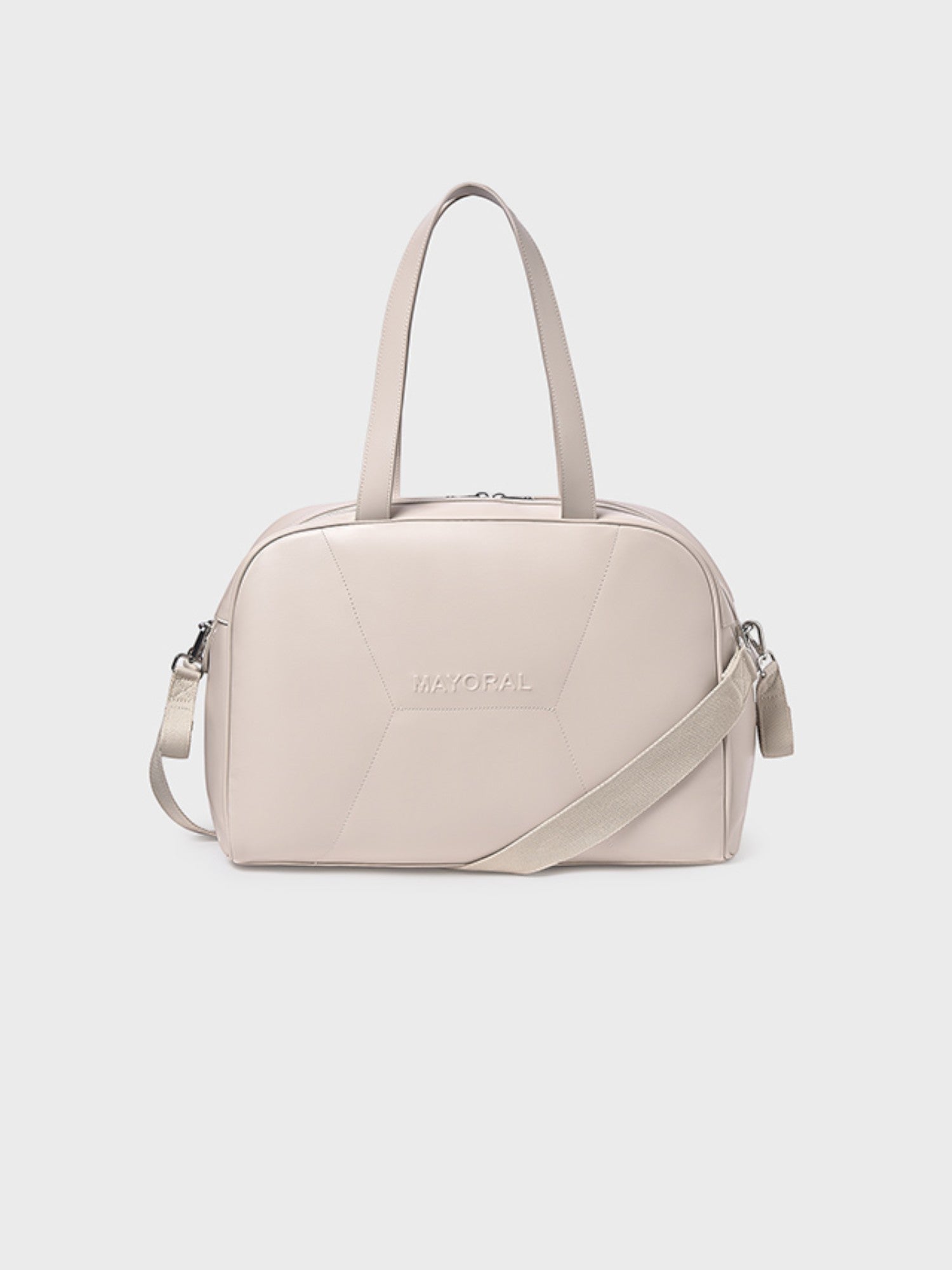 Borsa grande pu Beige 19966/66 - NANU' BABY
