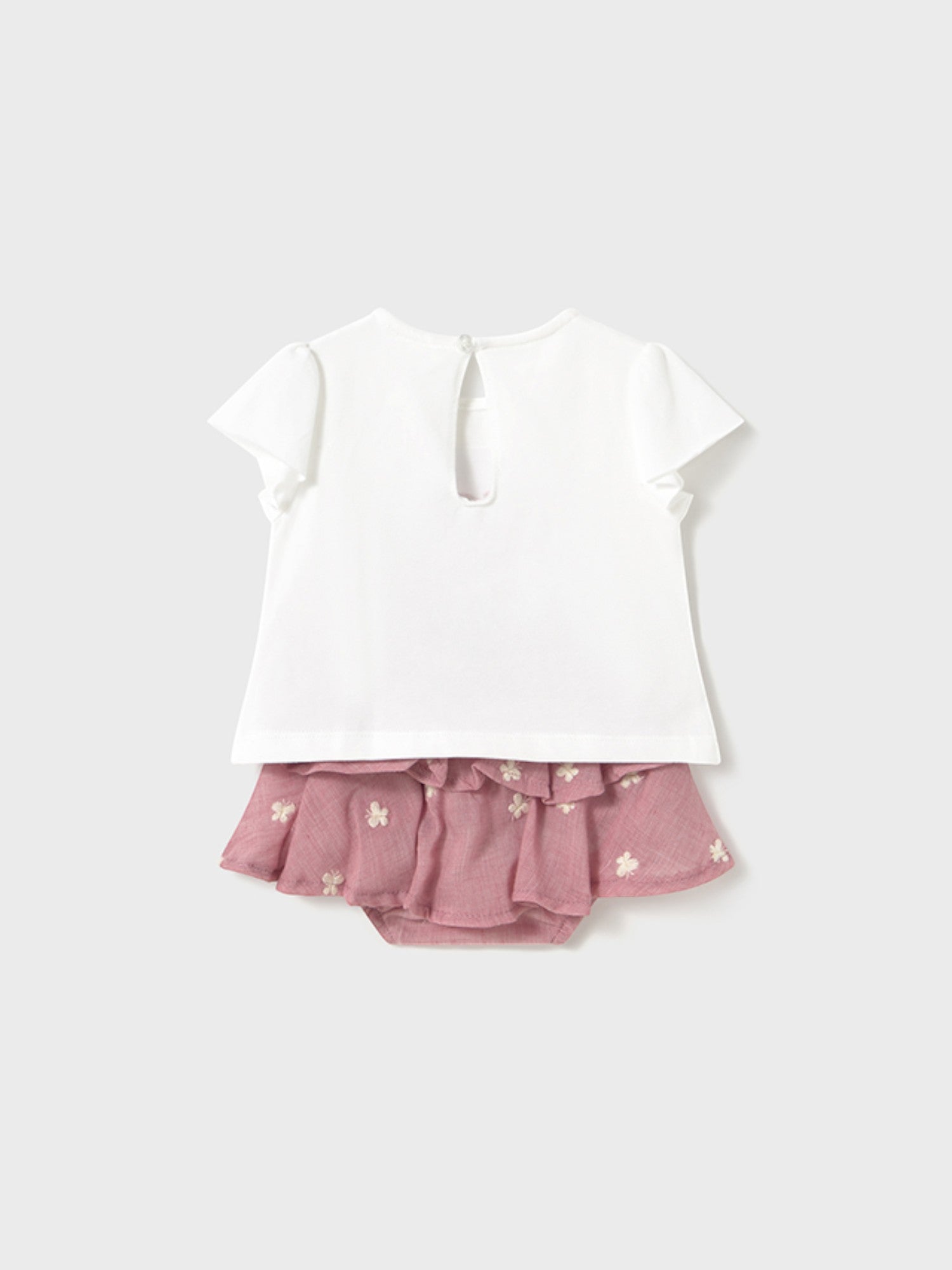 Completo gonna Bimba ROSA 1853 /R - NANU' BABY