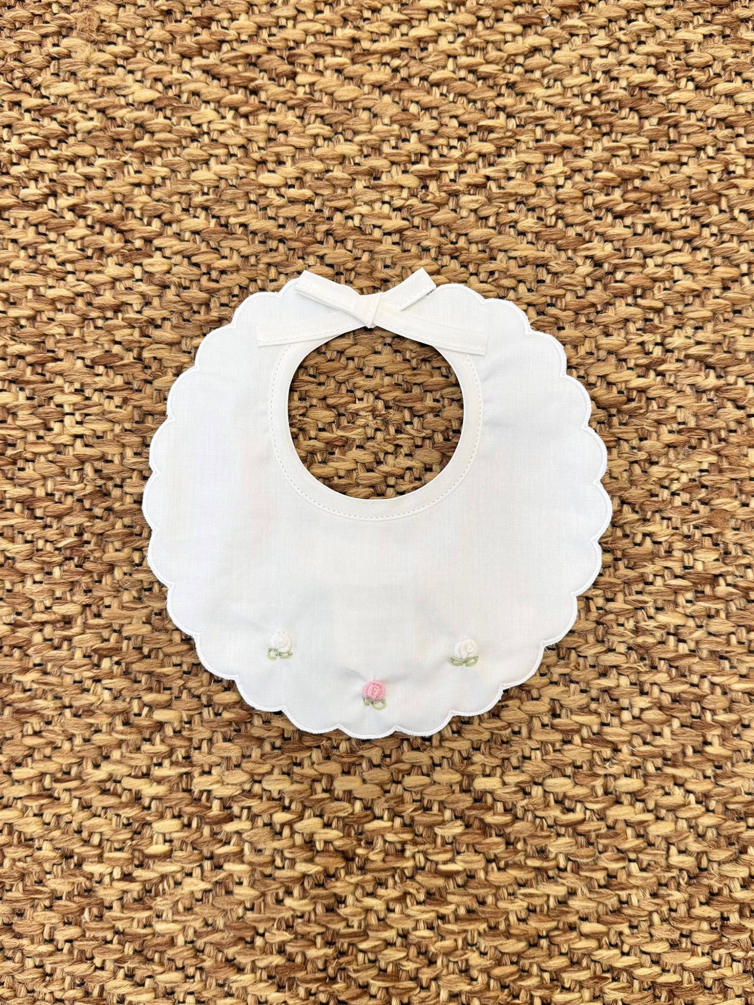 Bavetta Neonata BIANCO EB24BAV - NANU' BABY