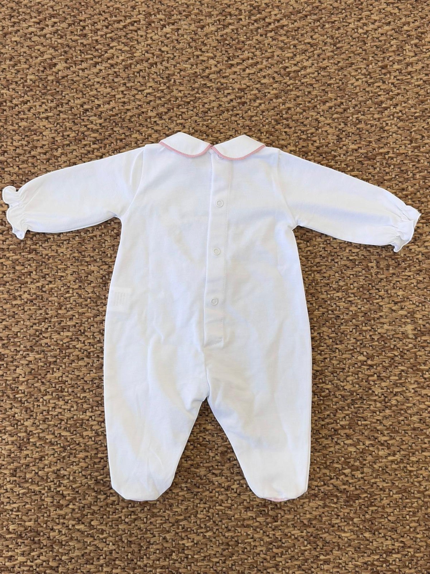 Tutina Neonata BIANCO EB2714 - NANU' BABY